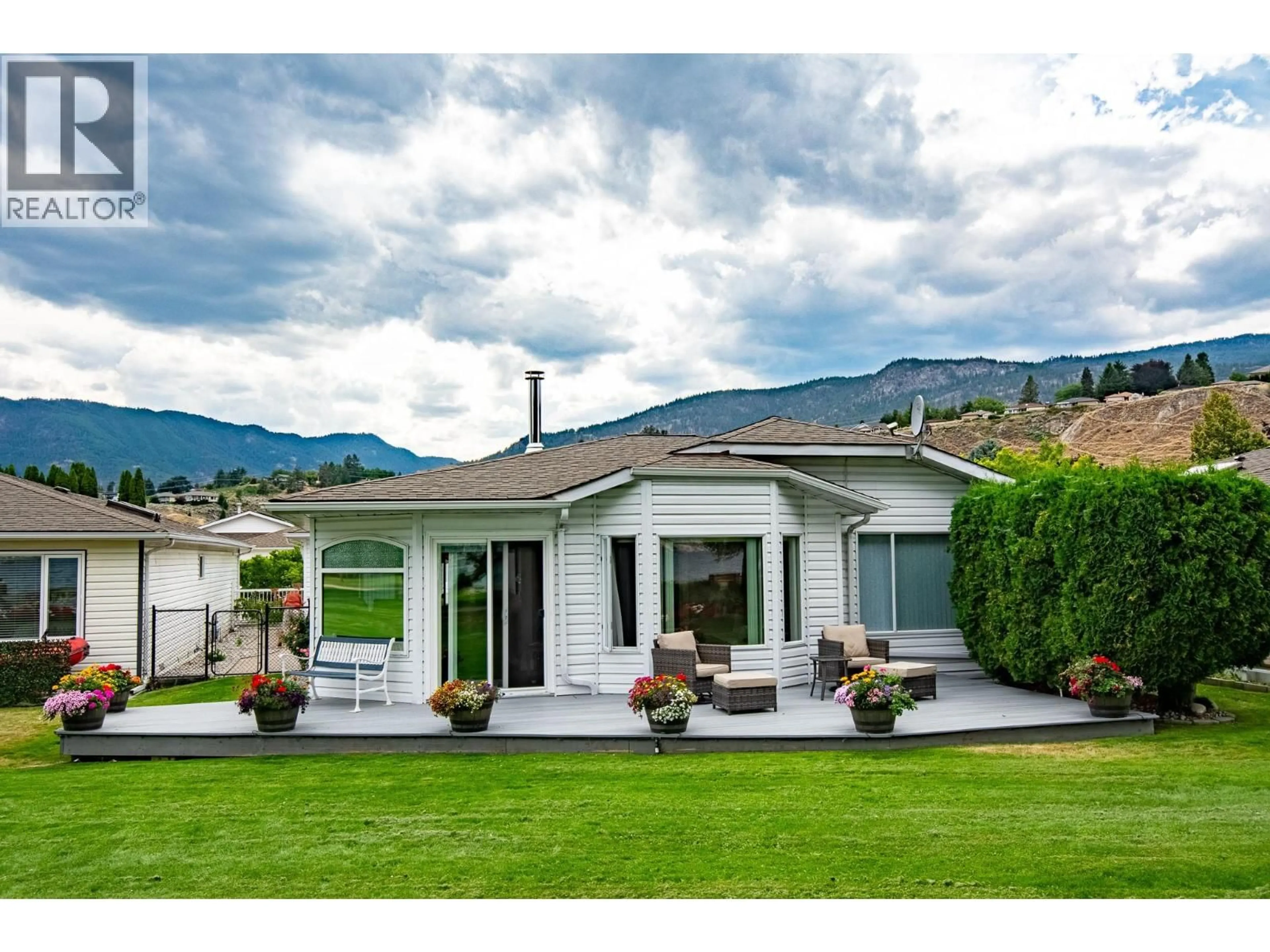 Home with vinyl exterior material, mountain view for 57 KINGFISHER DRIVE, Penticton British Columbia V2A8K6