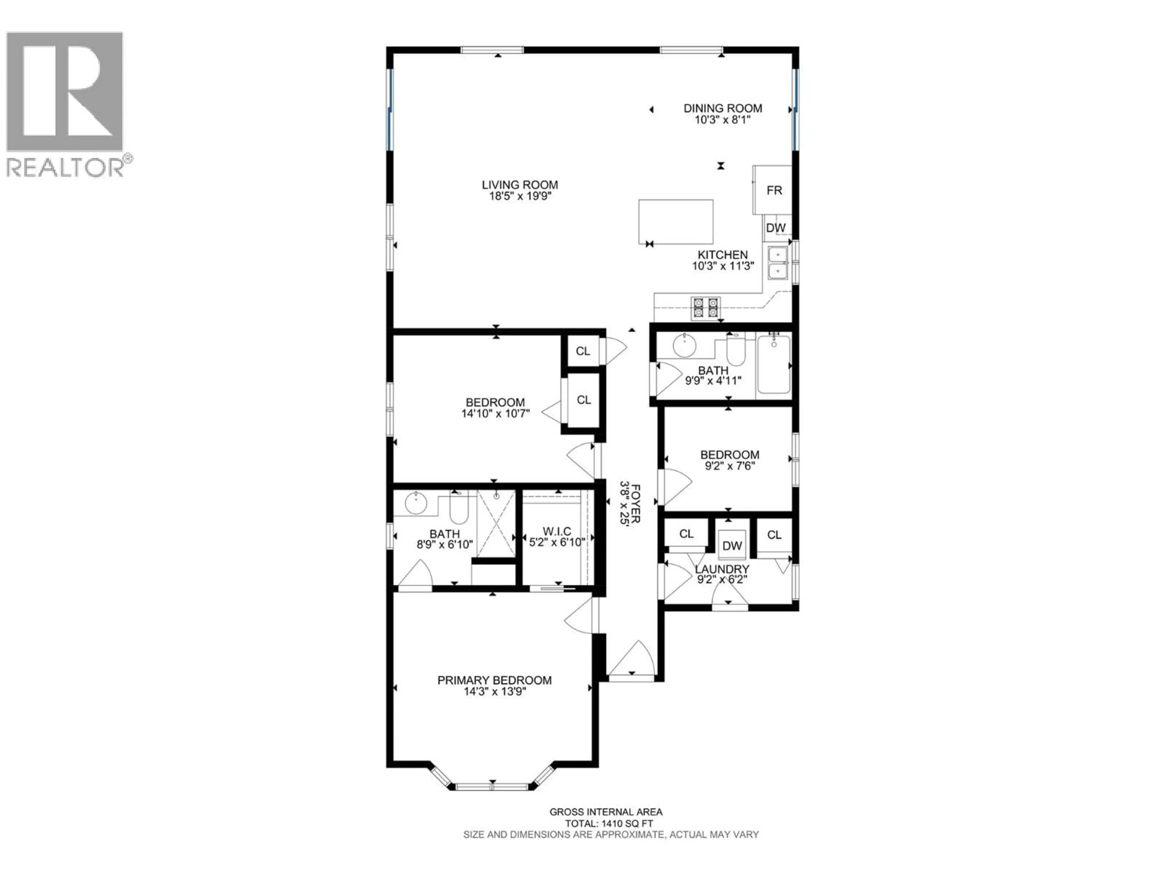 Floor plan for 2092 SAGE CRESCENT, Westbank British Columbia V4T3A5