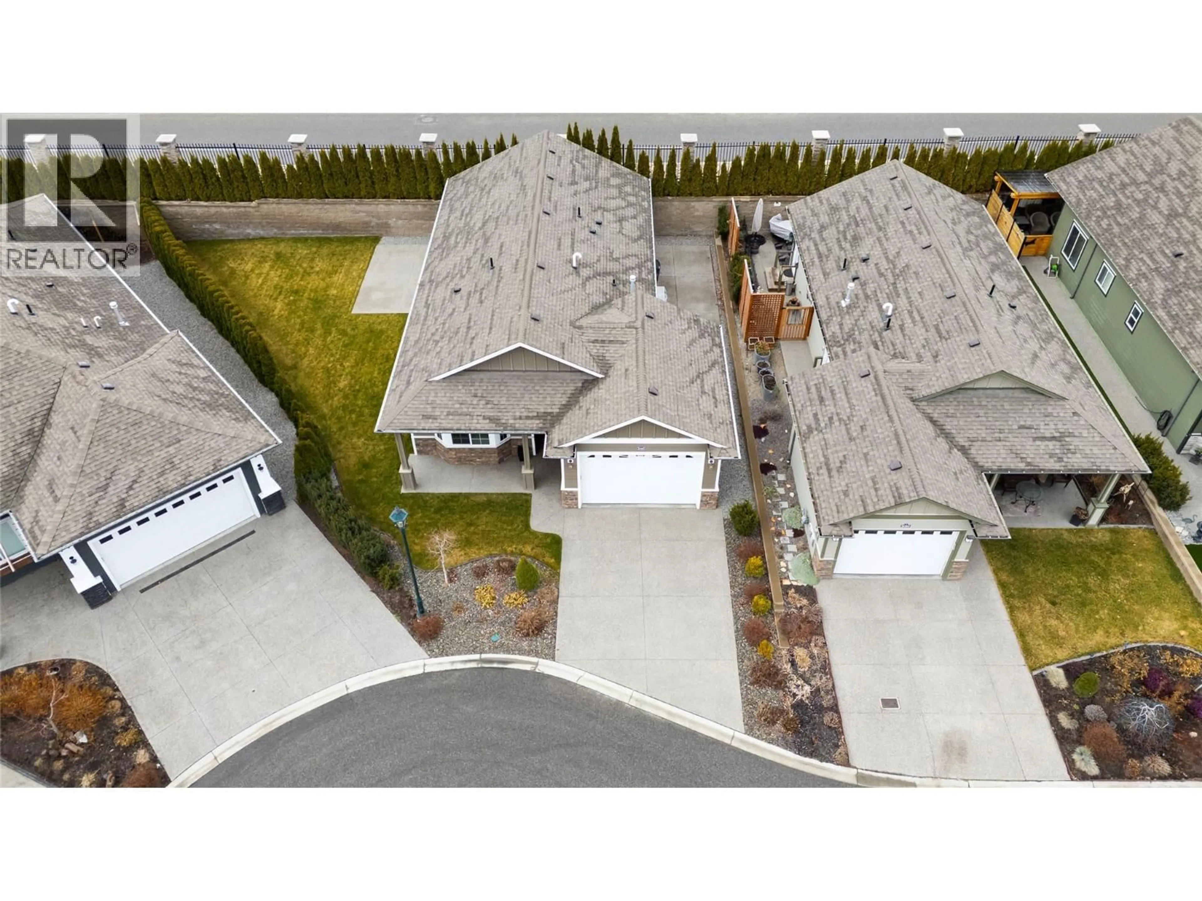 A pic from outside/outdoor area/front of a property/back of a property/a pic from drone, street for 2092 SAGE CRESCENT, Westbank British Columbia V4T3A5