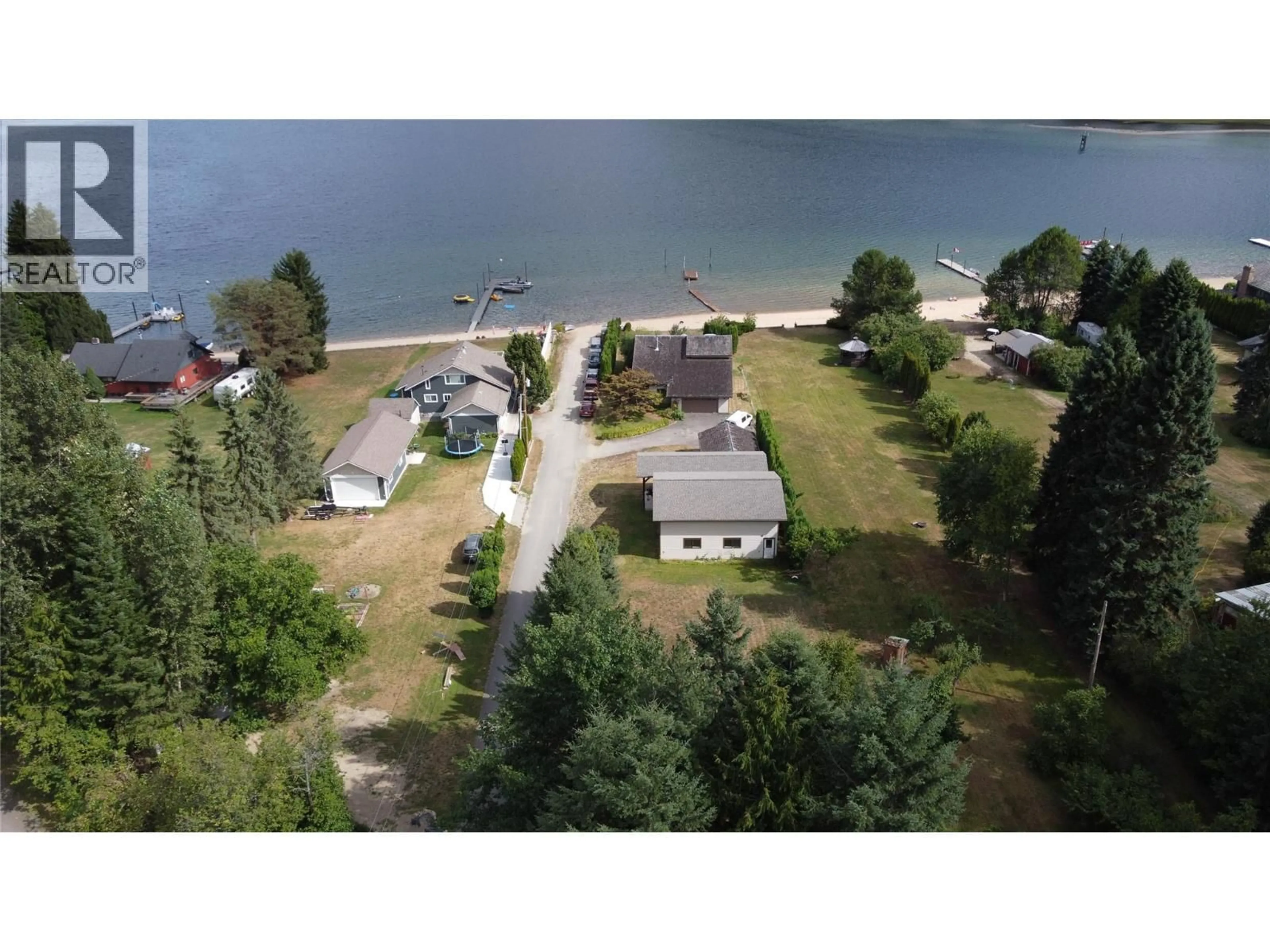 A pic from outside/outdoor area/front of a property/back of a property/a pic from drone, water/lake/river/ocean view for 4108 HEROUX ROAD, Nelson British Columbia V1L6N5
