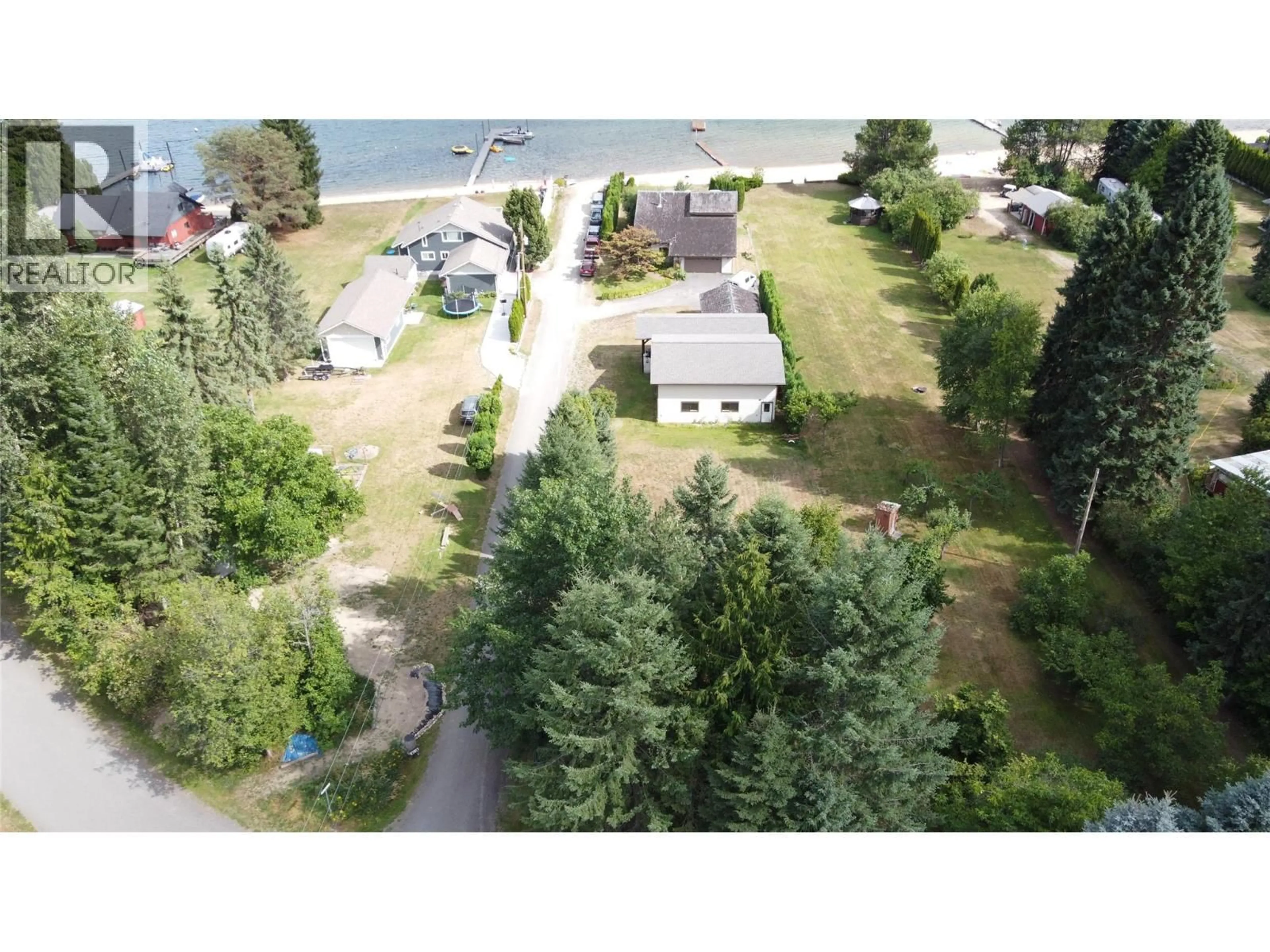 A pic from outside/outdoor area/front of a property/back of a property/a pic from drone, water/lake/river/ocean view for 4108 HEROUX ROAD, Nelson British Columbia V1L6N5