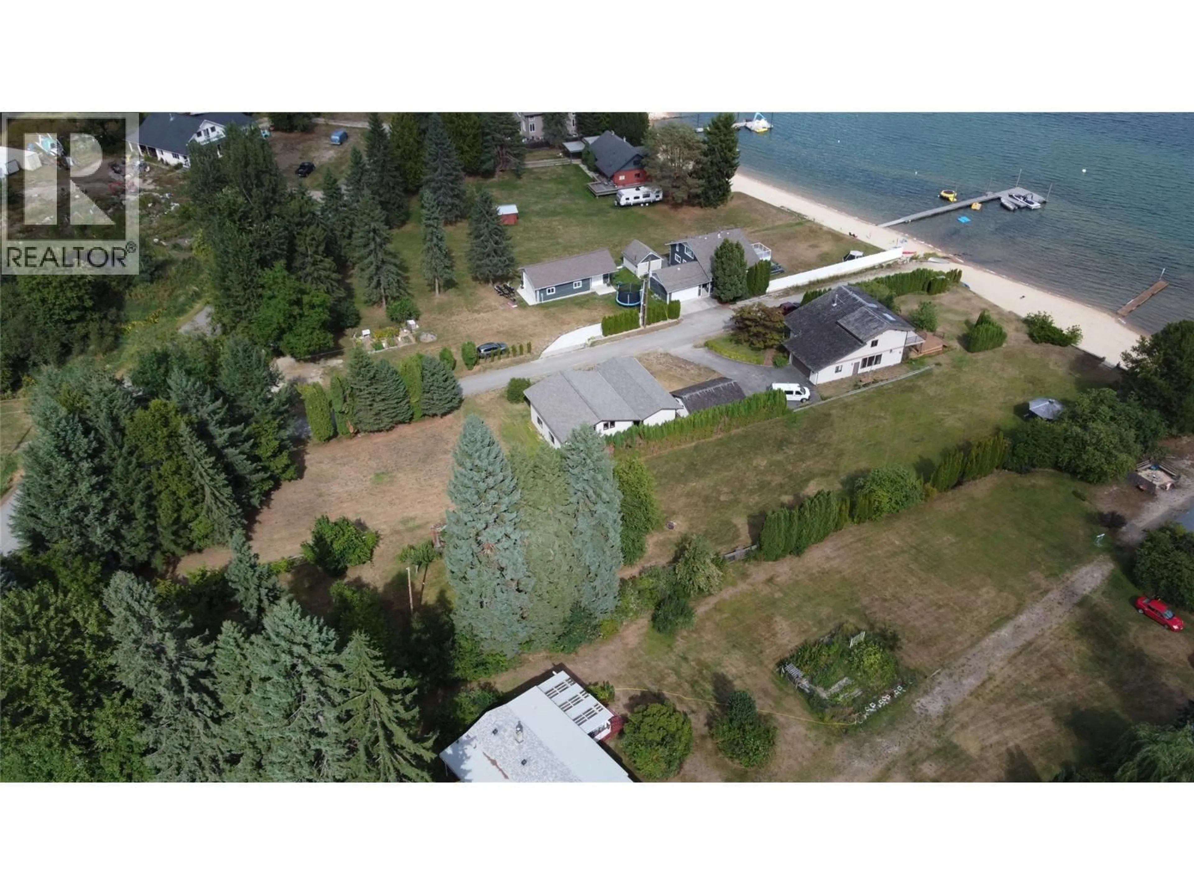 A pic from outside/outdoor area/front of a property/back of a property/a pic from drone, water/lake/river/ocean view for 4108 HEROUX ROAD, Nelson British Columbia V1L6N5