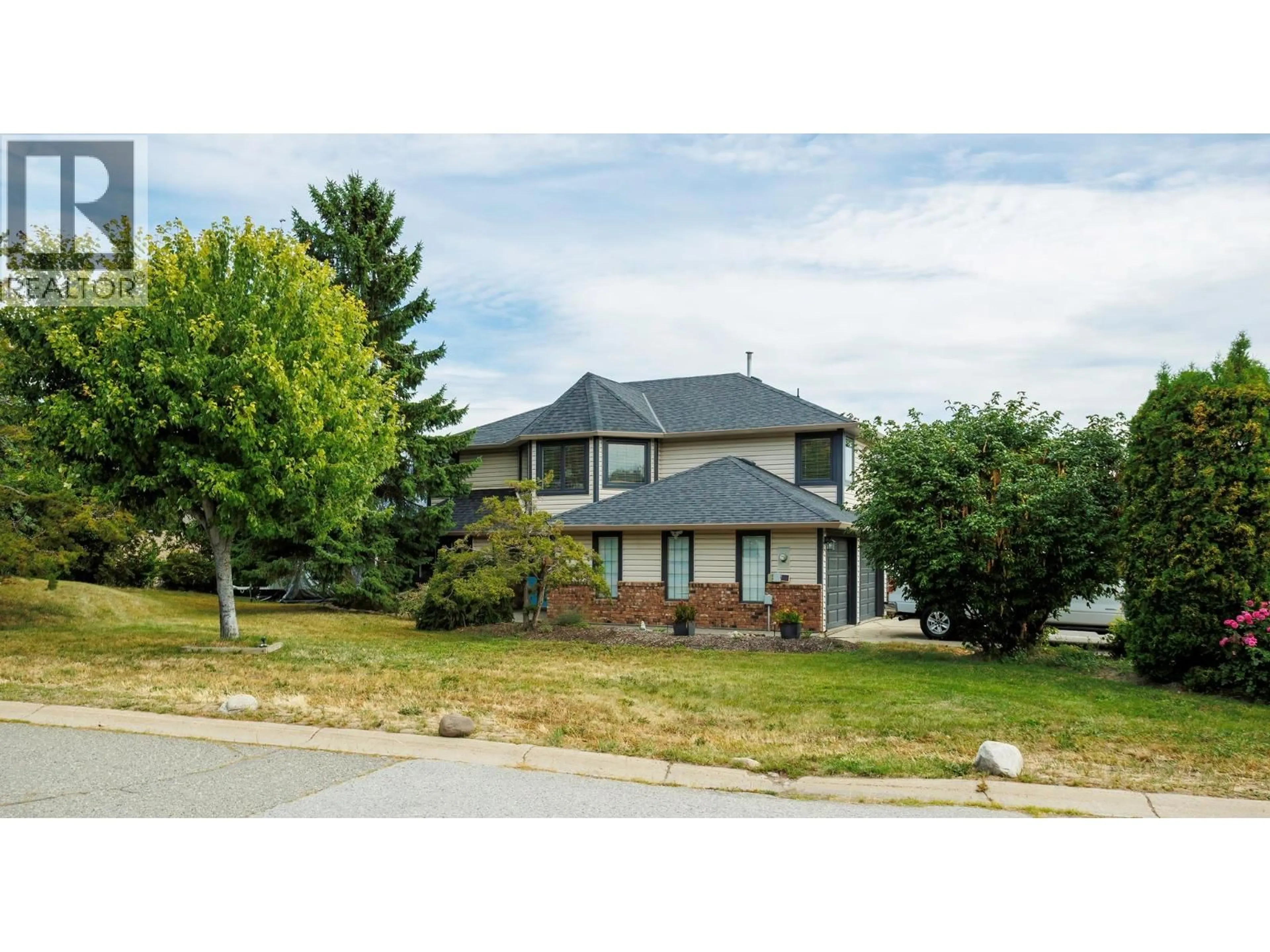 Home with vinyl exterior material, street for 3777 SALLOUM ROAD, West Kelowna British Columbia V4T1E3