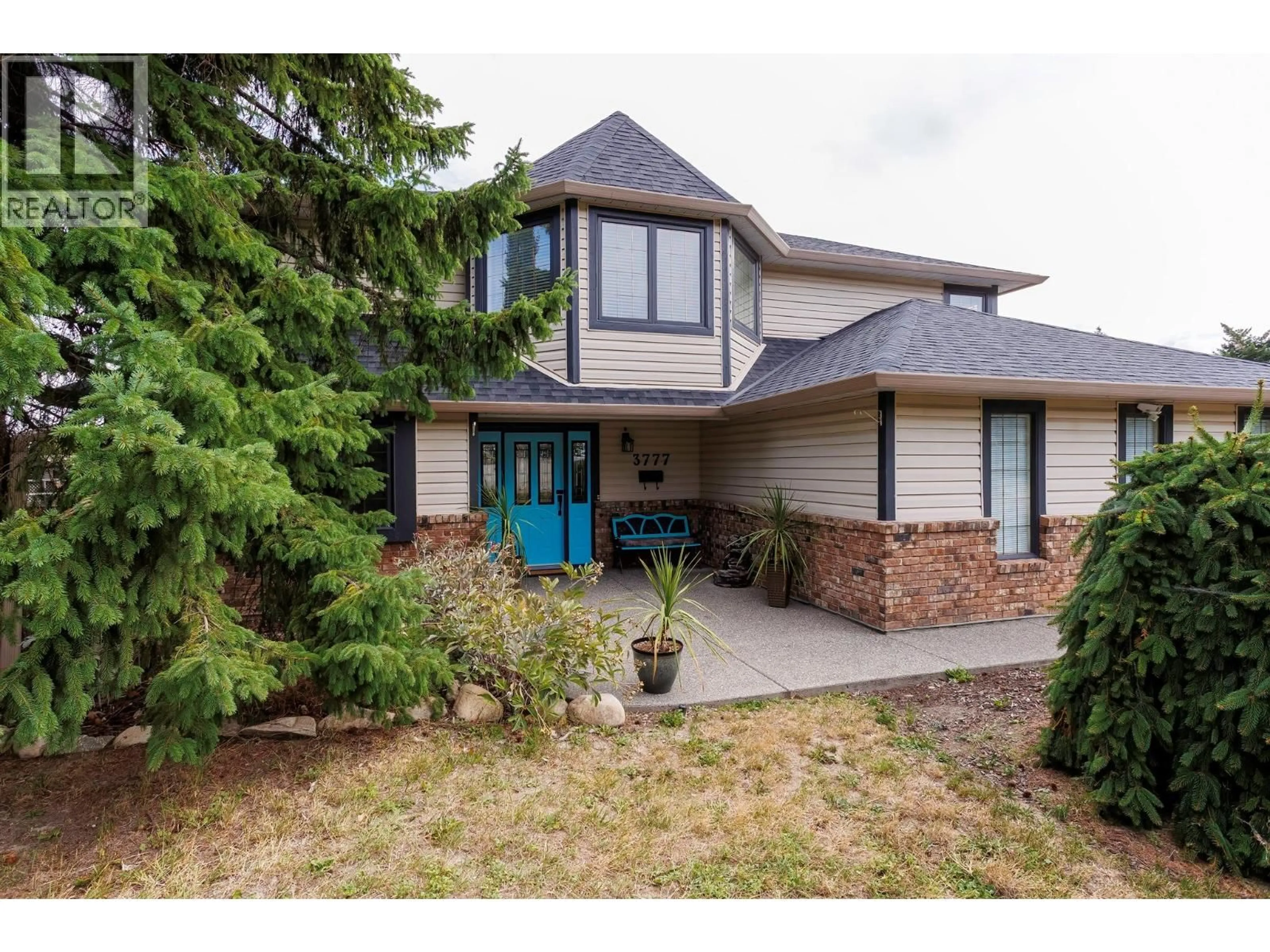 Home with vinyl exterior material, street for 3777 SALLOUM ROAD, West Kelowna British Columbia V4T1E3