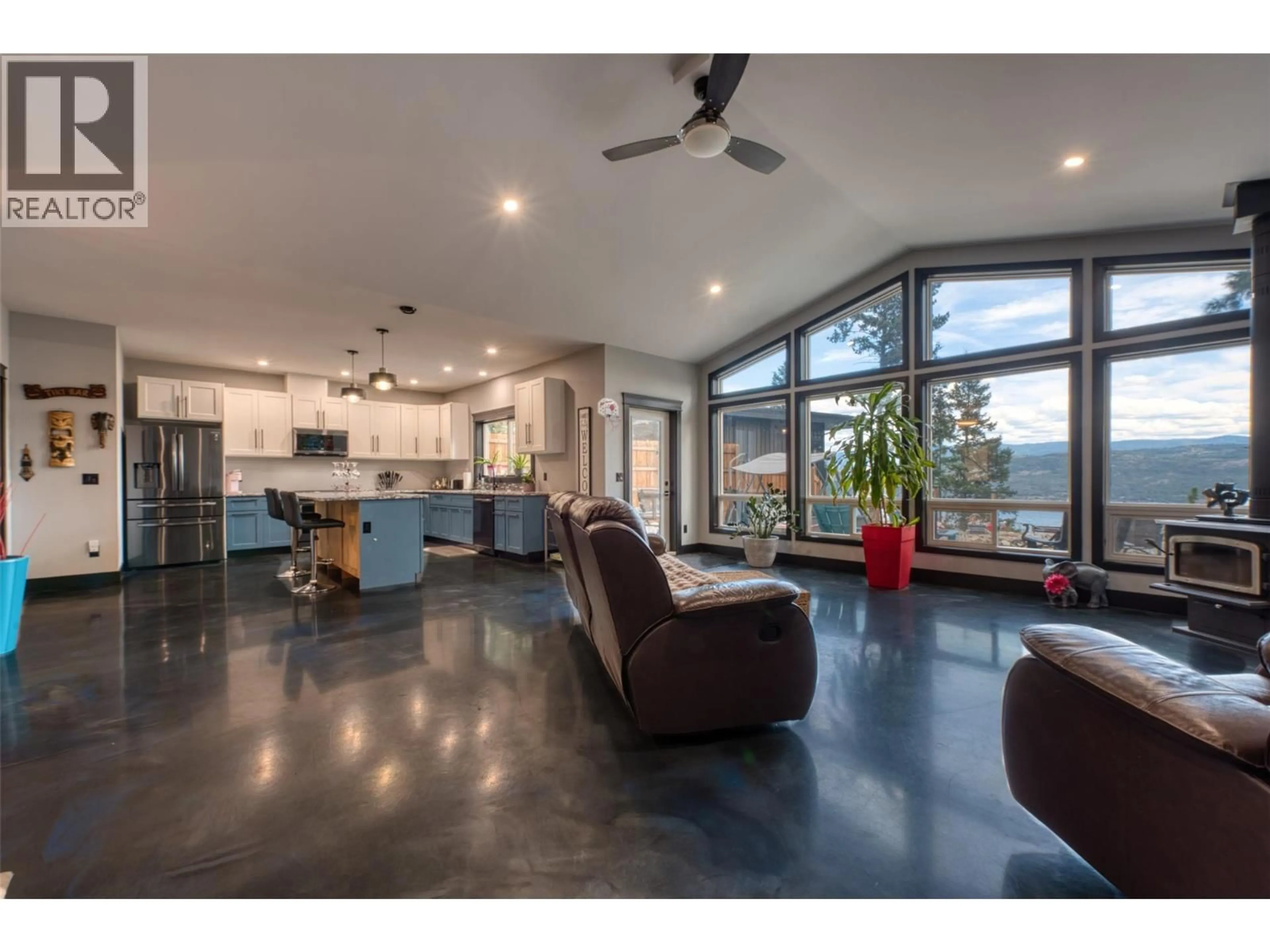 Open concept kitchen, unknown for 10795 WESTSHORE ROAD, Vernon British Columbia V1H2C3