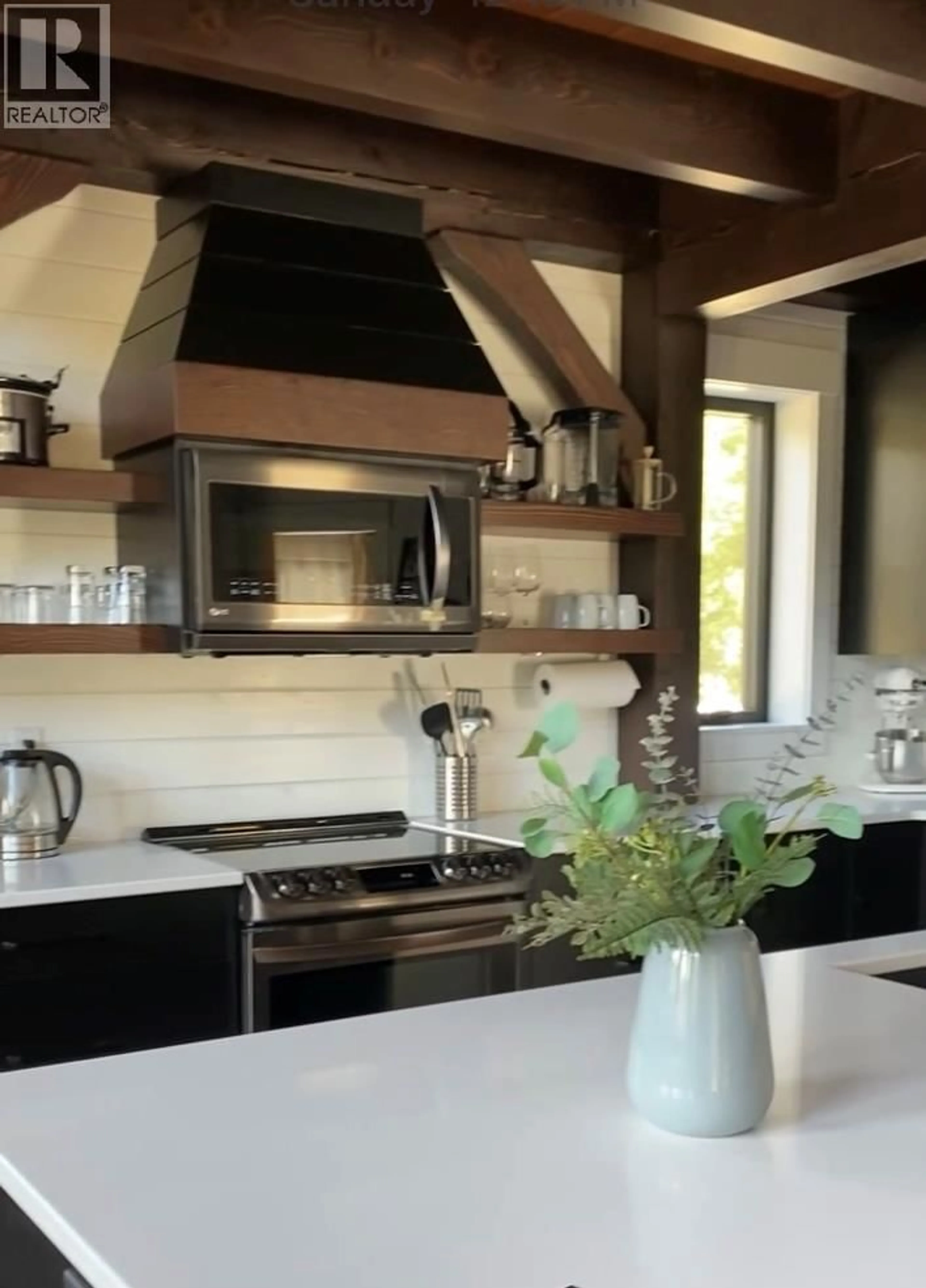 Contemporary kitchen, ceramic/tile floor for 3593 PRINCETON SUMMERLAND ROAD, Princeton British Columbia V0X1W0