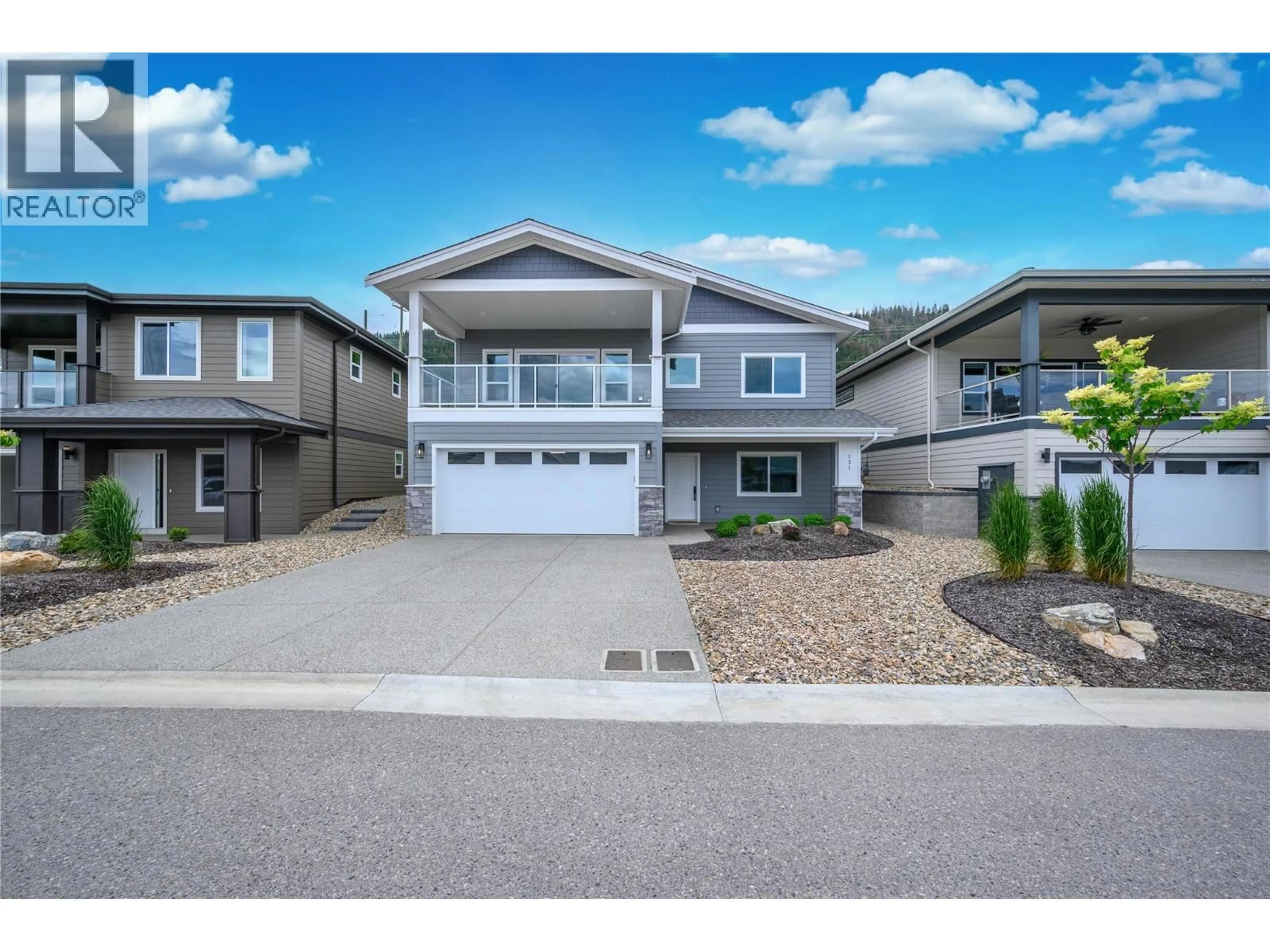 Home with vinyl exterior material, street for 131 - 7760 OKANAGAN LANDING ROAD, Okanagan Landing British Columbia V1H1H2
