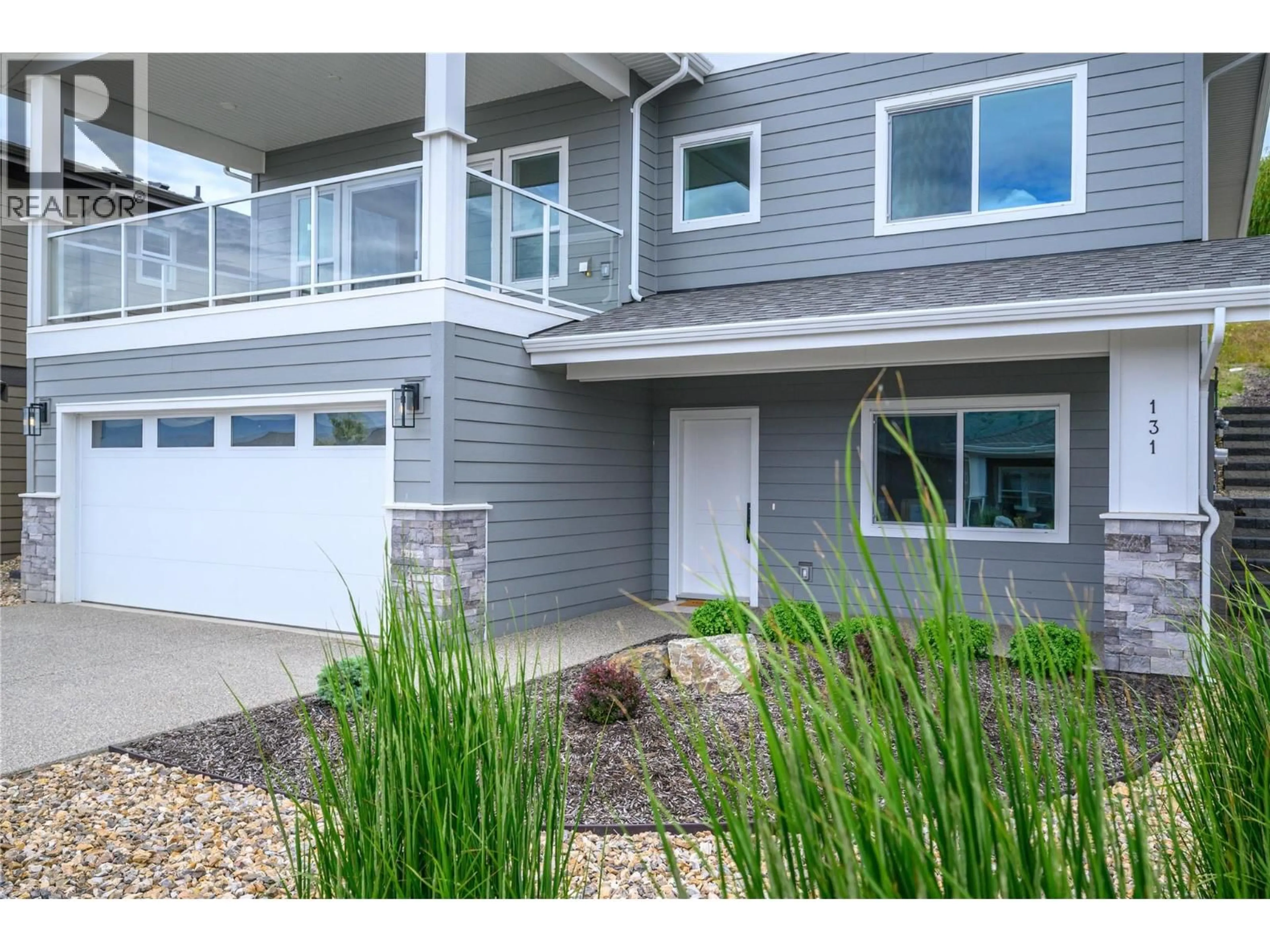 Home with vinyl exterior material, street for 131 - 7760 OKANAGAN LANDING ROAD, Okanagan Landing British Columbia V1H1H2