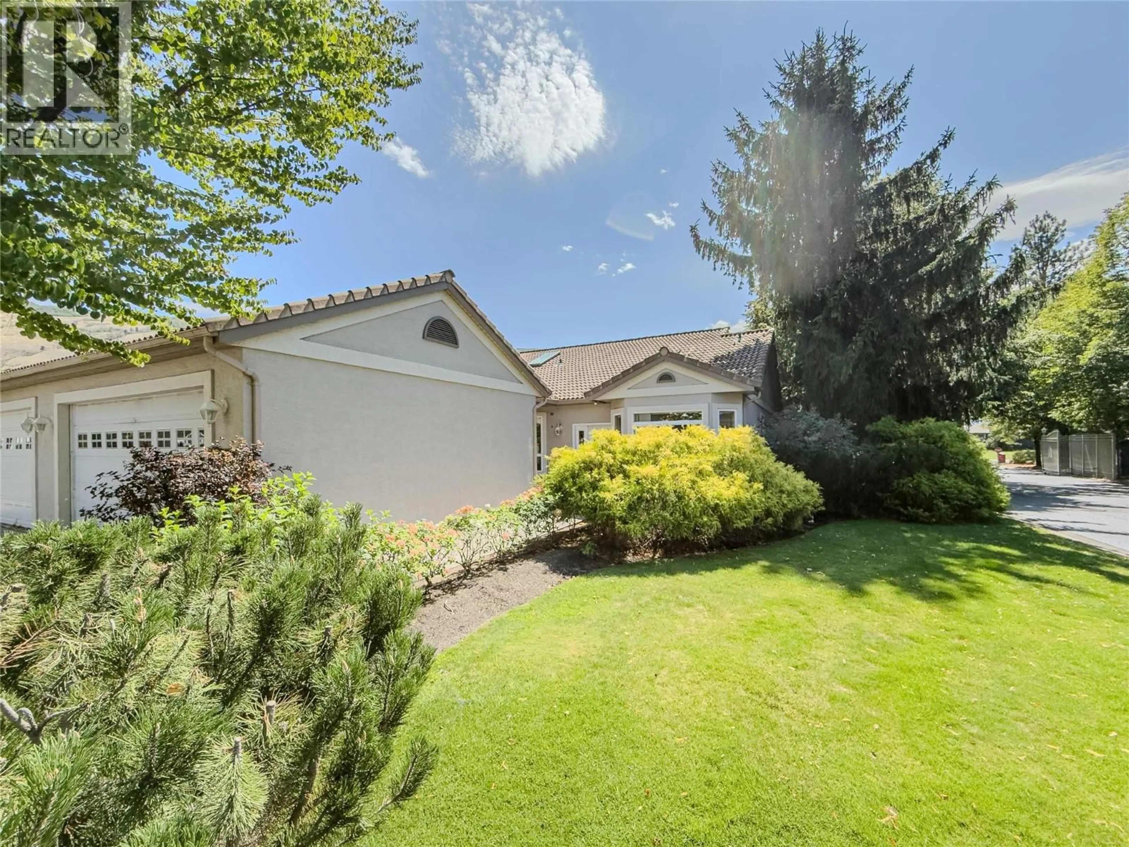 A pic from outside/outdoor area/front of a property/back of a property/a pic from drone, street for 102 - 650 HARRINGTON ROAD, Kamloops British Columbia V2B6T7