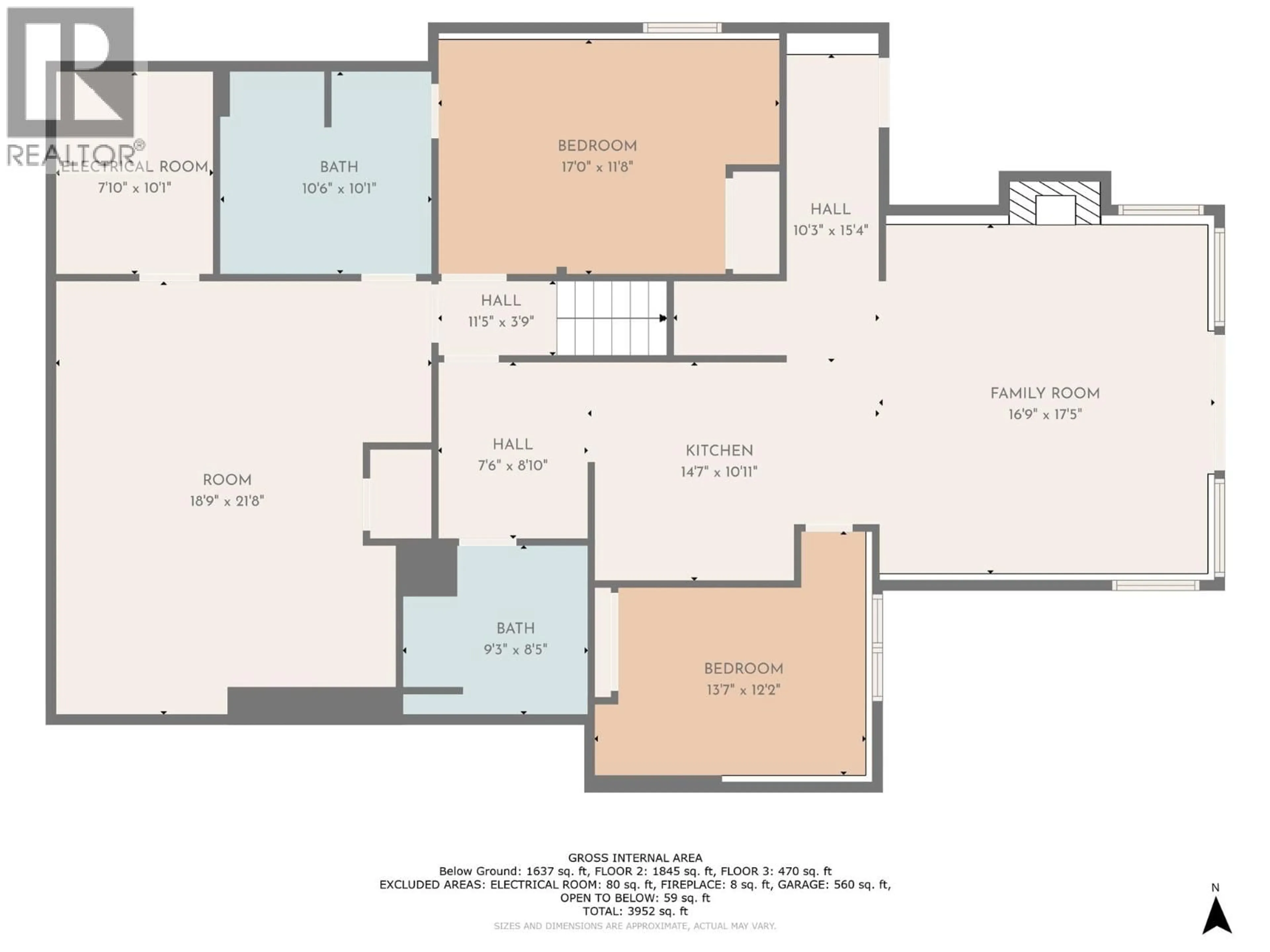 Floor plan for 1 - 6267 SUNDSTROM COURT, Peachland British Columbia V0H1X7