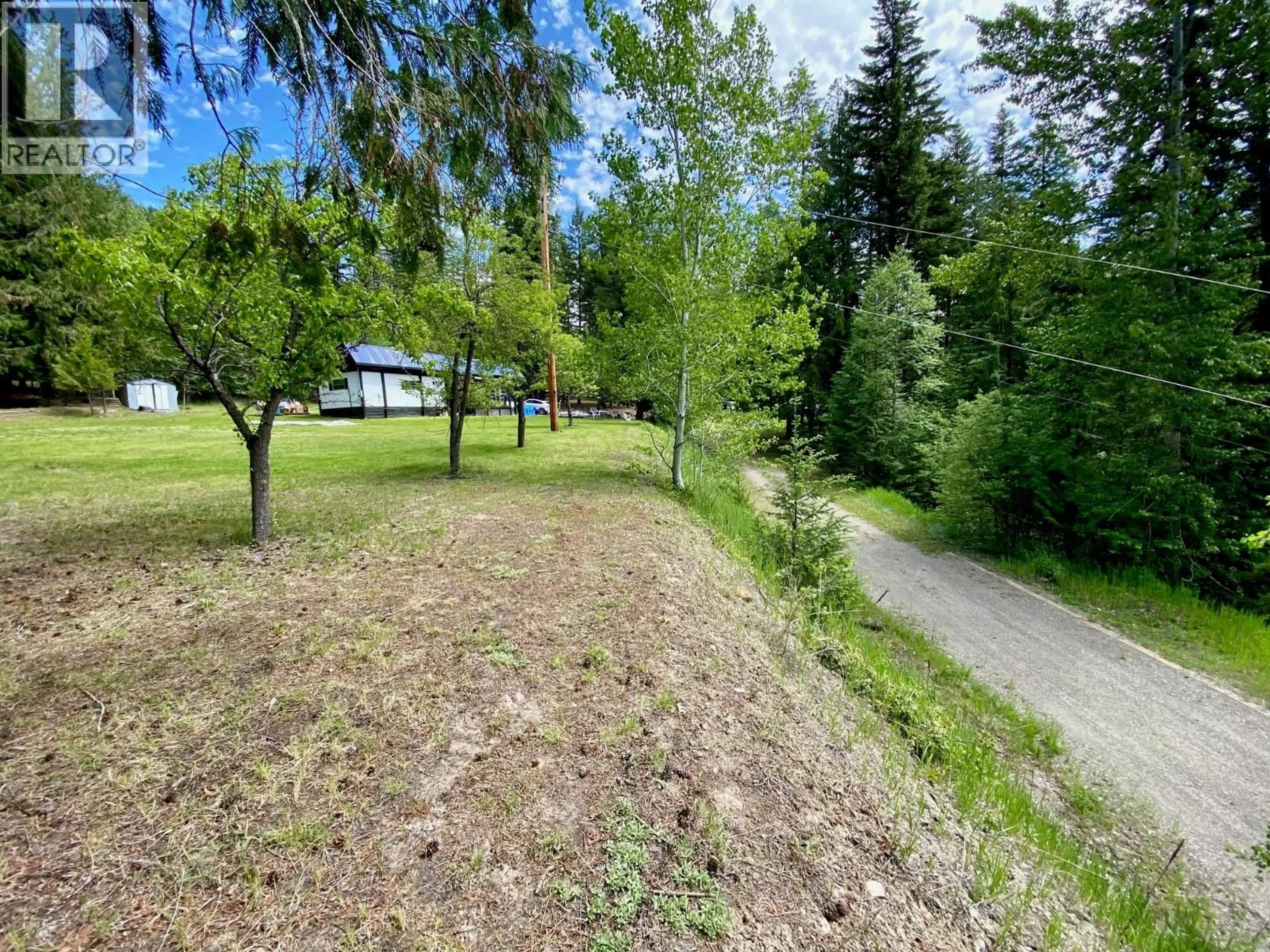 A pic from outside/outdoor area/front of a property/back of a property/a pic from drone, forest/trees view for 1433 CREIGHTON VALLEY ROAD, Lumby British Columbia V0E2G0