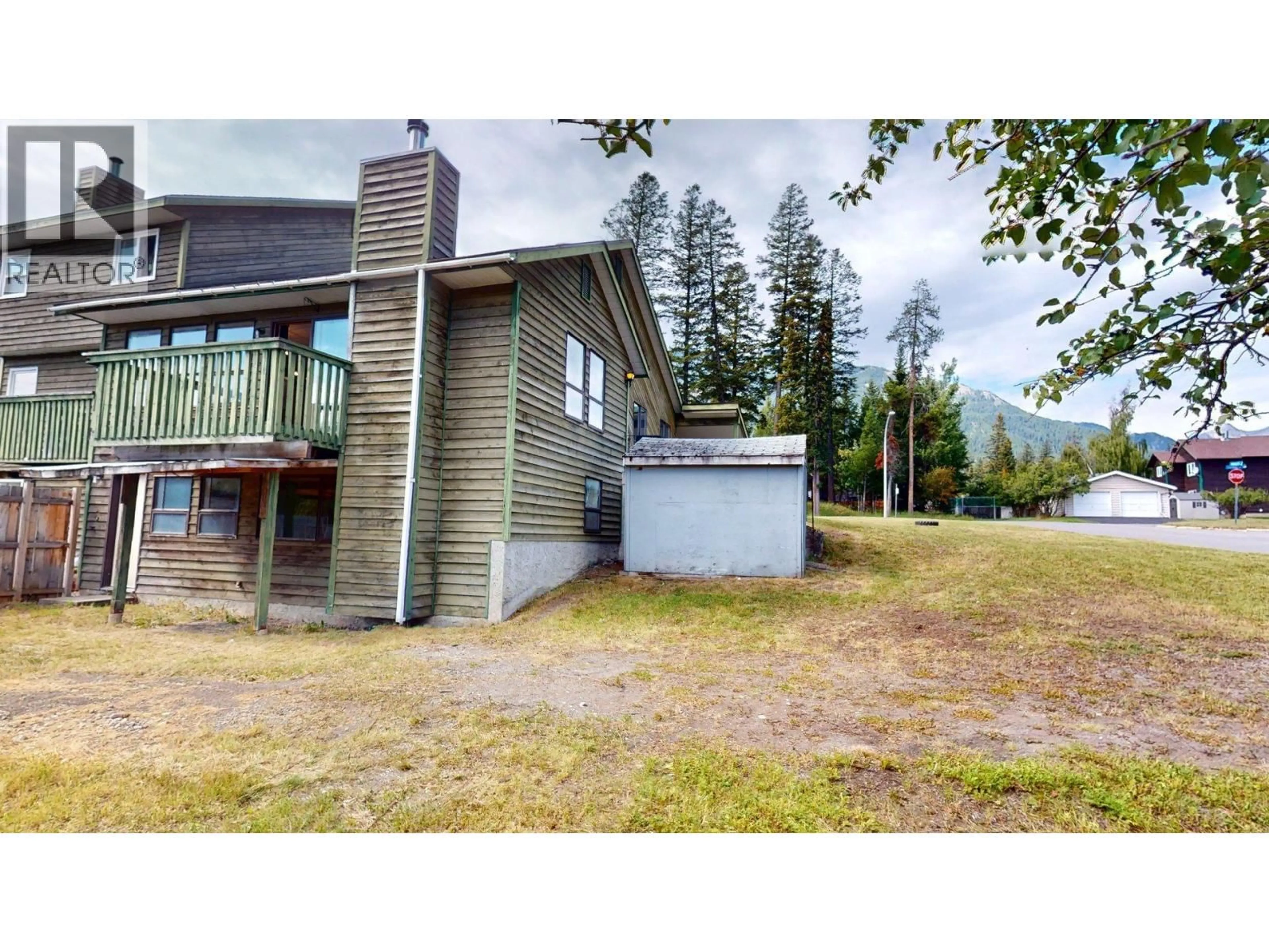 A pic from outside/outdoor area/front of a property/back of a property/a pic from drone, building for 100 CARIBOO DRIVE, Elkford British Columbia V0B1H0
