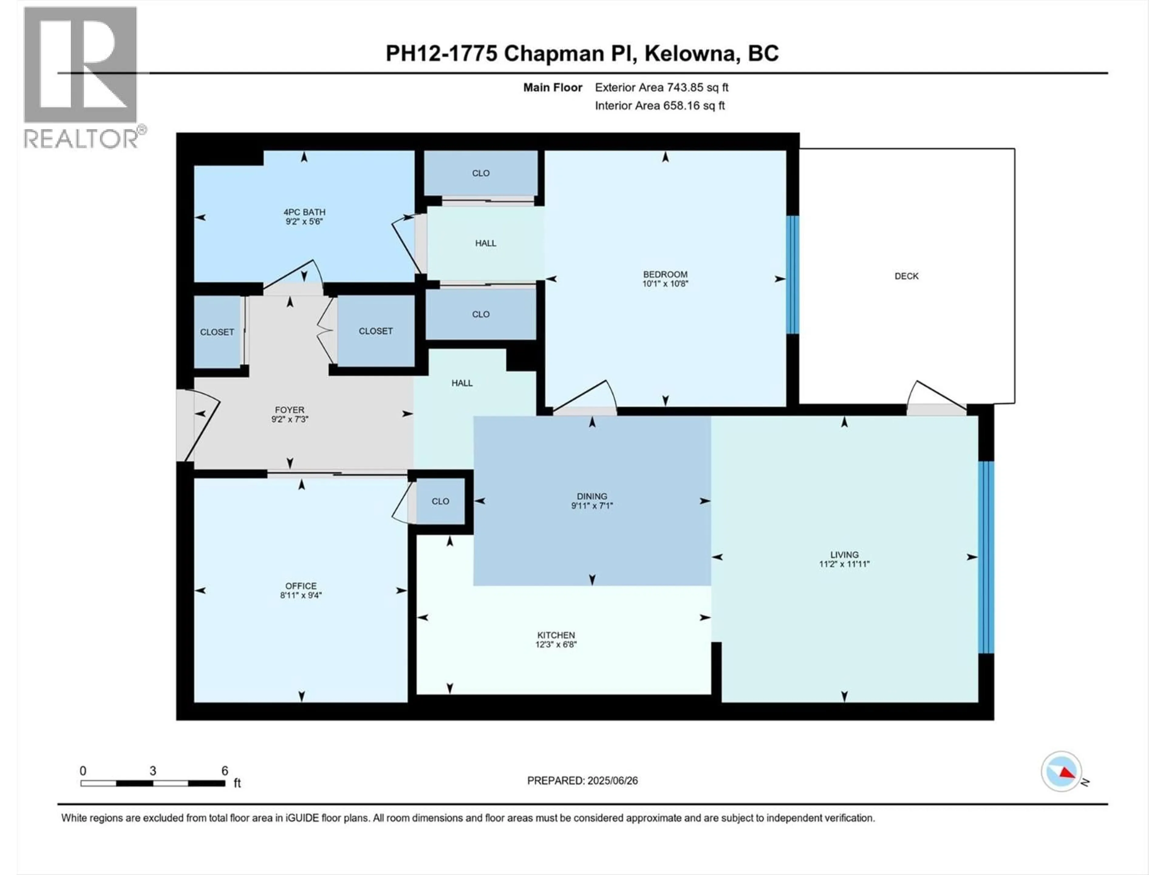 Floor plan for PH12 - 1775 CHAPMAN PLACE, Kelowna British Columbia V1Y0G3