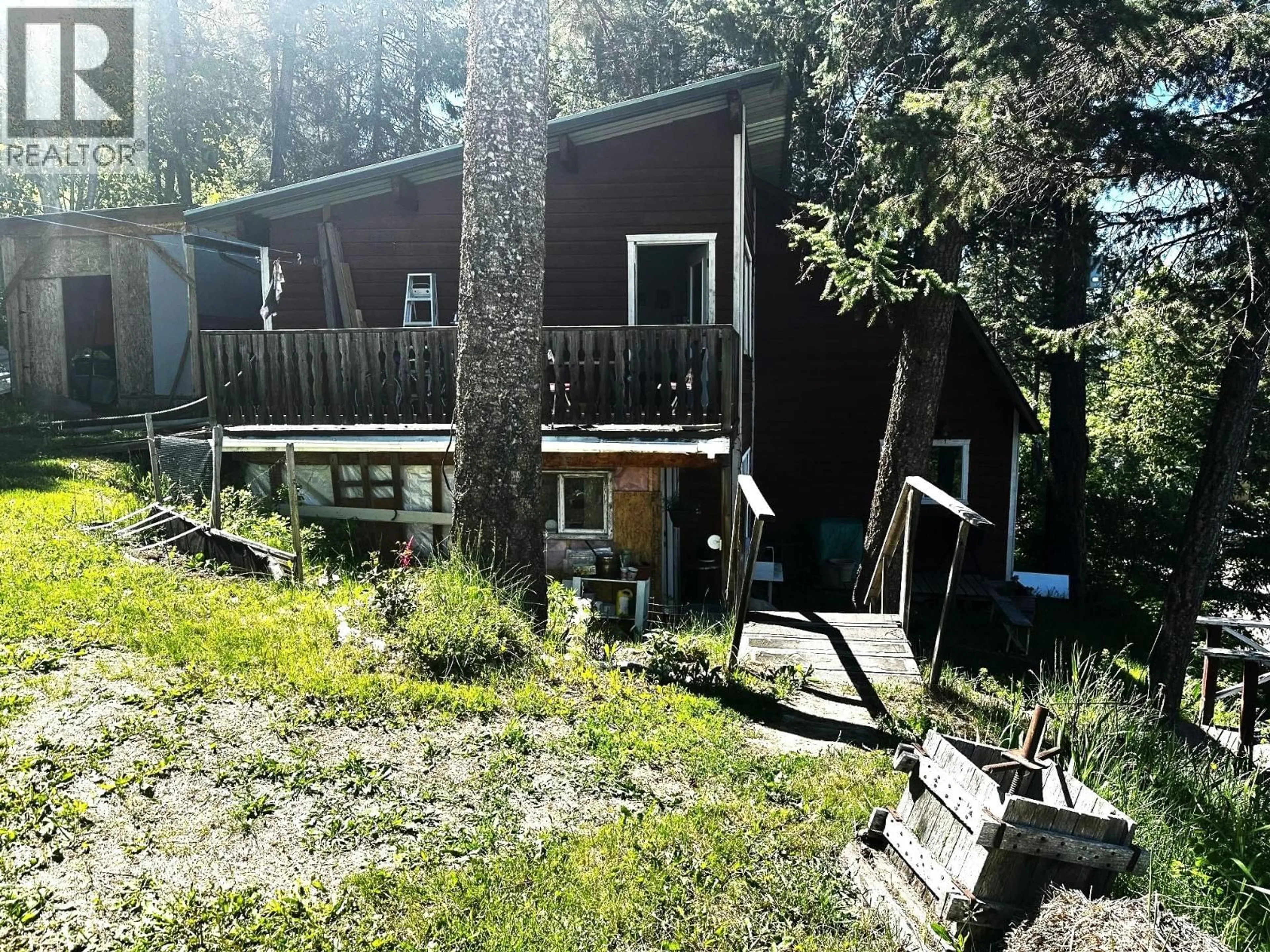 A pic from outside/outdoor area/front of a property/back of a property/a pic from drone, forest/trees view for 3380 MCGREGOR ROAD, Kamloops British Columbia V0E3E1