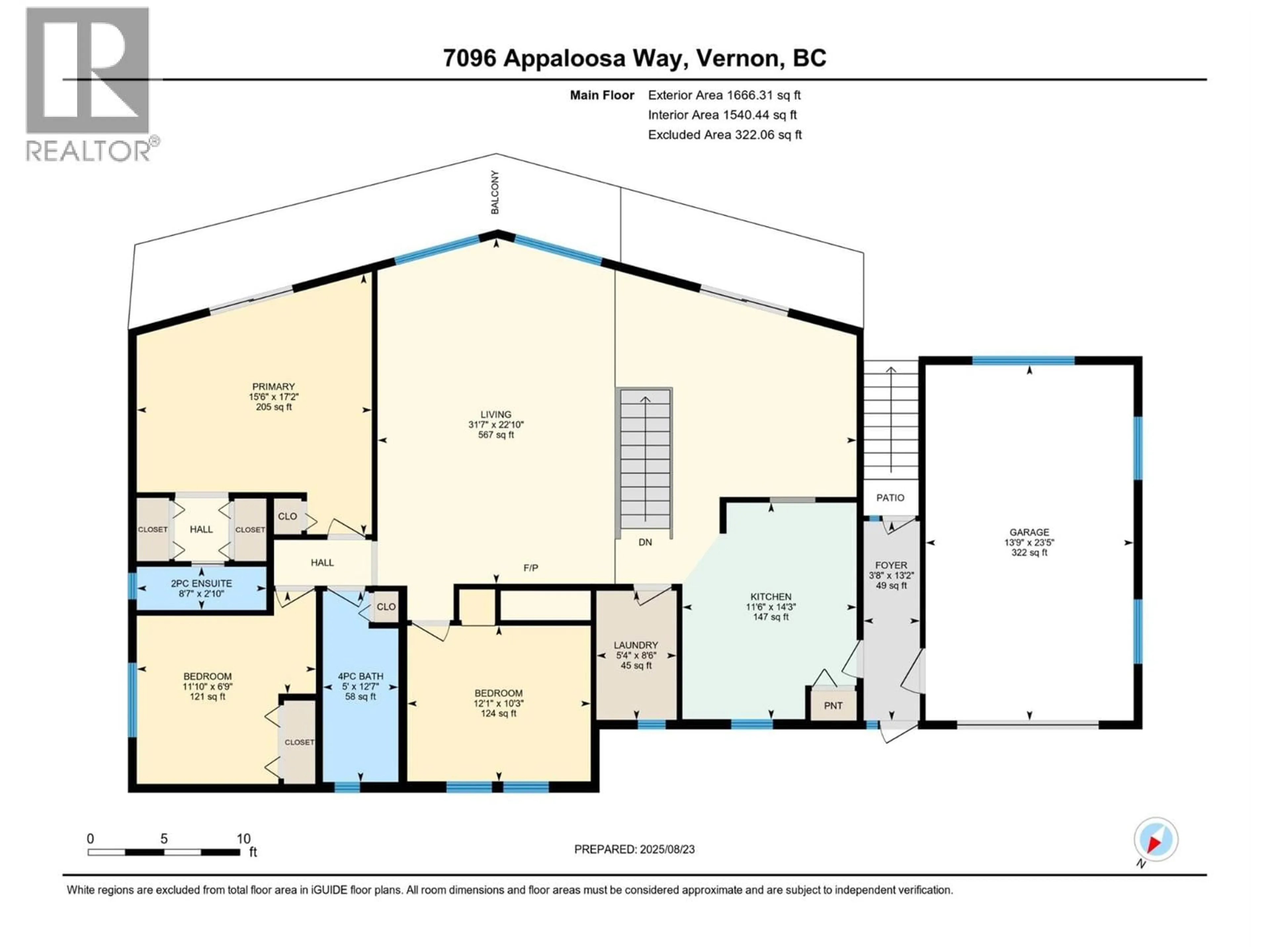 Floor plan for 7096 APPALOOSA WAY, Vernon British Columbia V1H1B9
