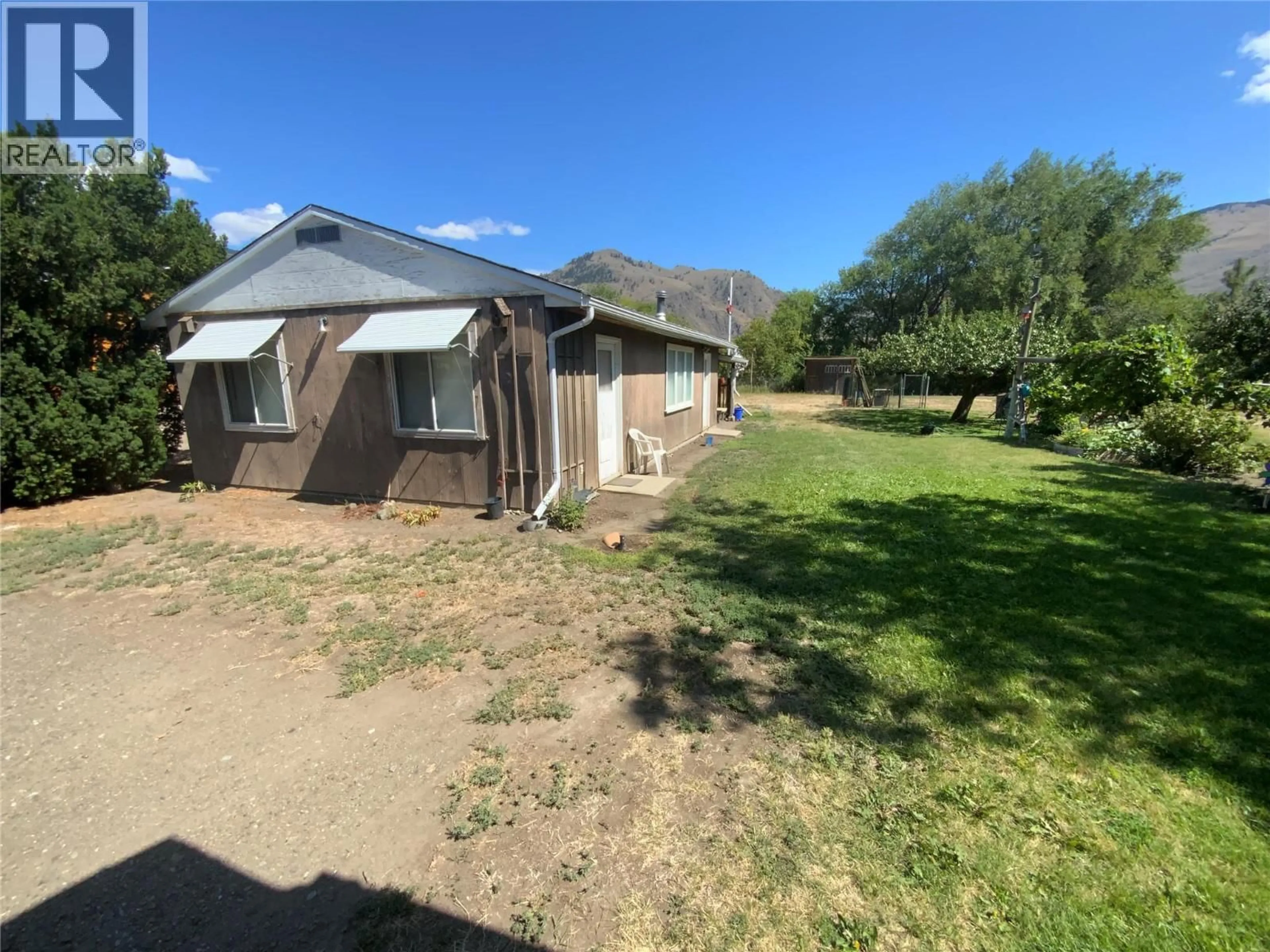 A pic from outside/outdoor area/front of a property/back of a property/a pic from drone, street for 2116 MAIN STREET, Cawston British Columbia V0H1C1