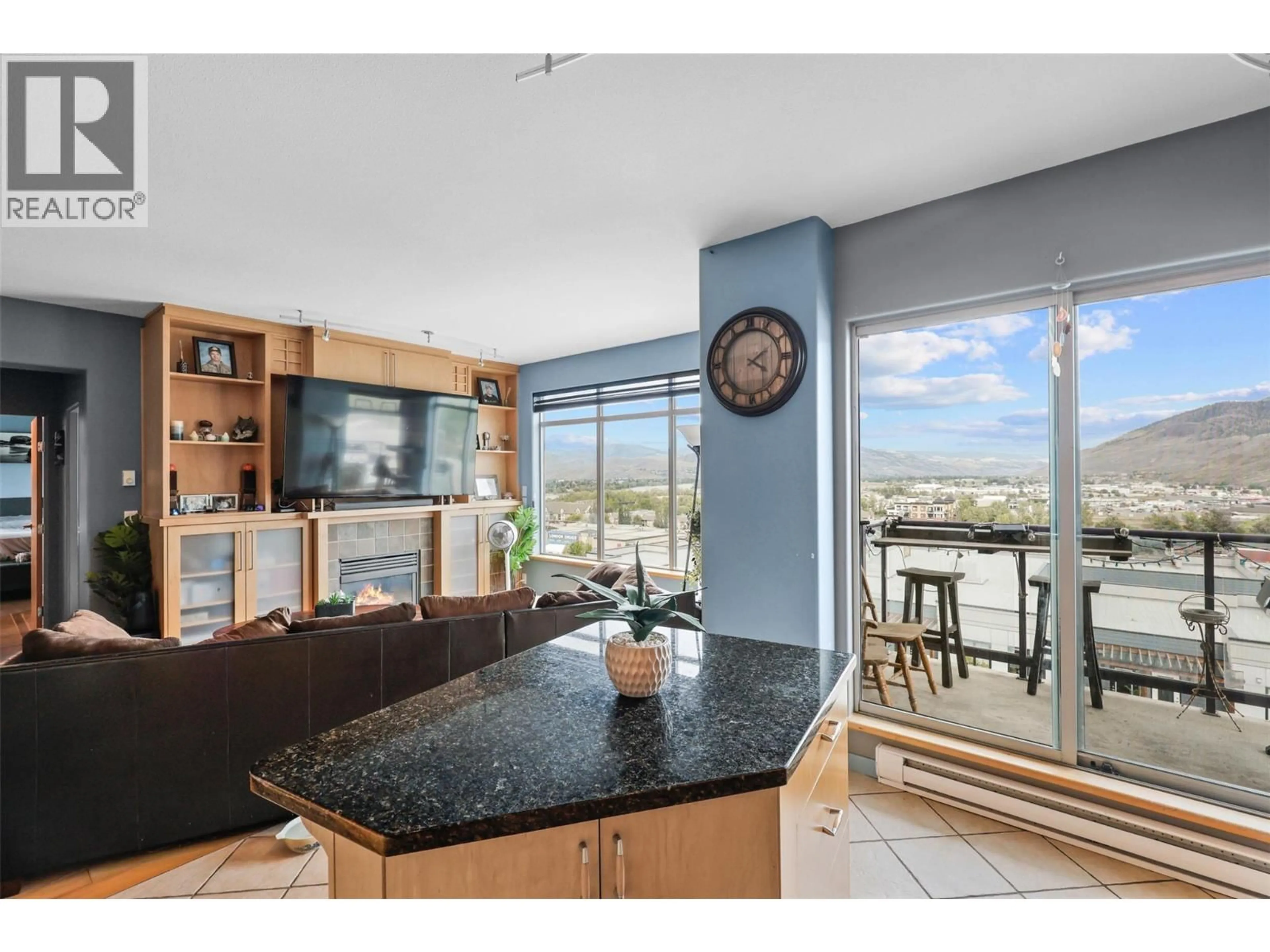Open concept kitchen, unknown for 902 - 619 VICTORIA STREET, Kamloops British Columbia V2C6W7