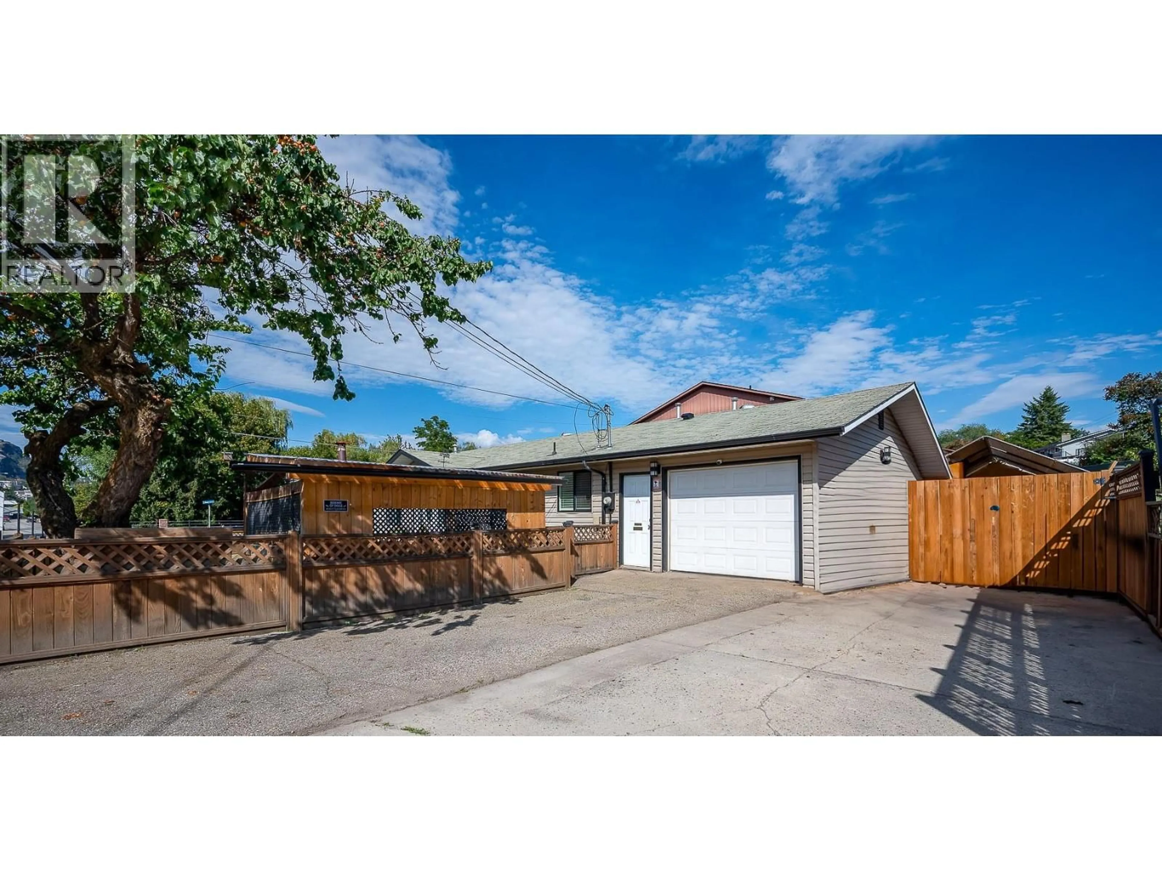 A pic from outside/outdoor area/front of a property/back of a property/a pic from drone, street for 2305 39 STREET, Vernon British Columbia V1T7W9
