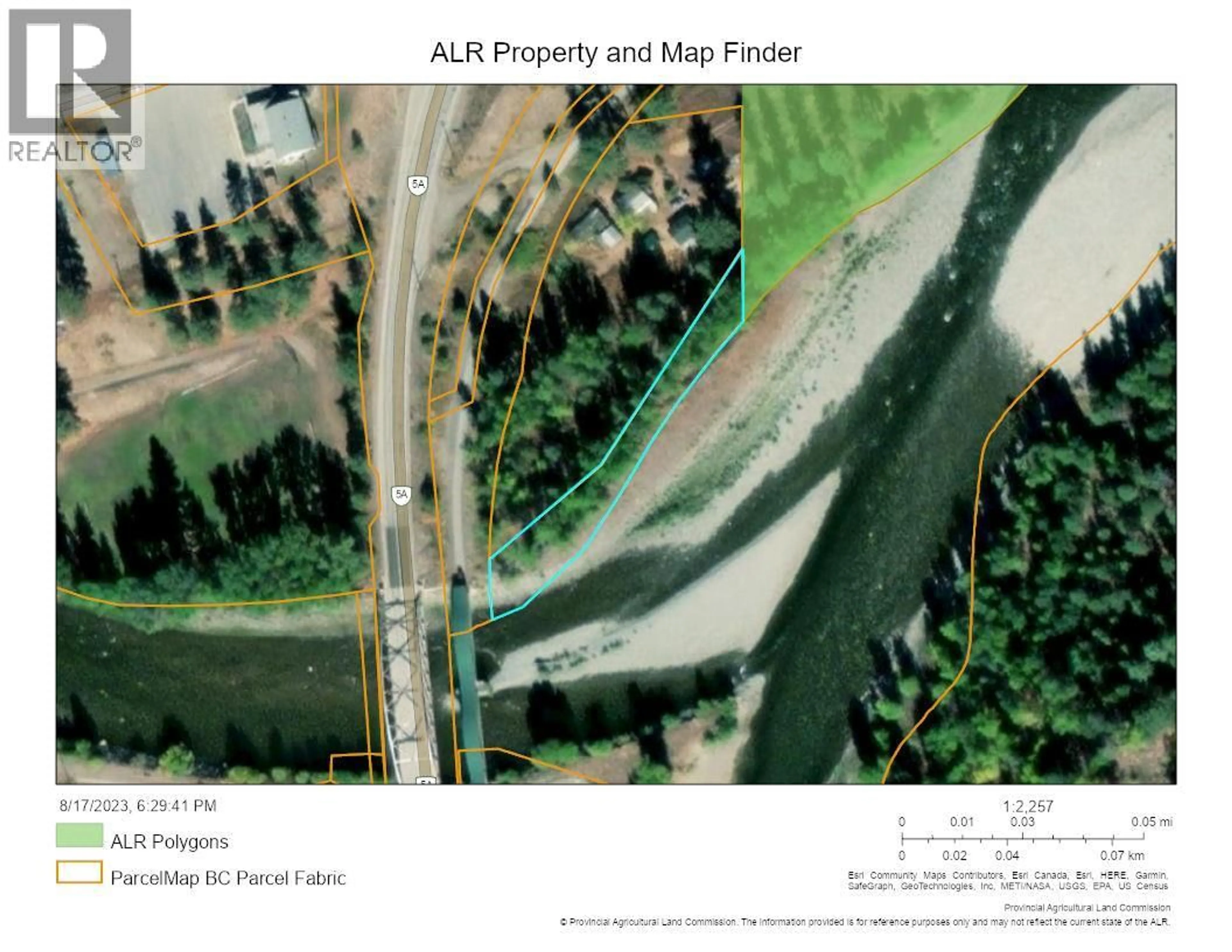 A pic from outside/outdoor area/front of a property/back of a property/a pic from drone, water/lake/river/ocean view for 202 A,B,C 5A HIGHWAY, Princeton British Columbia V0X1W0