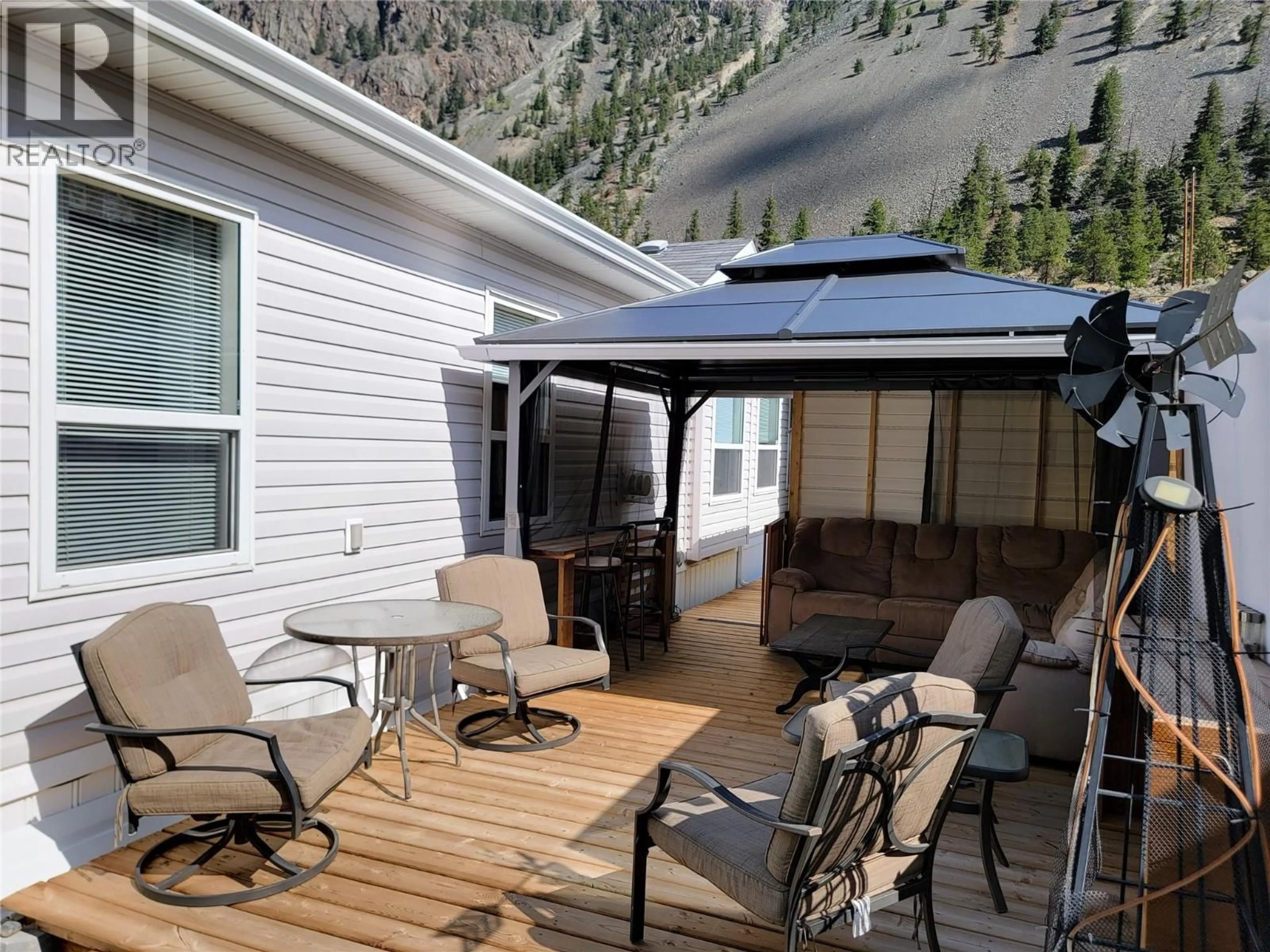 Patio, mountain view for 3 - 3455 HIGHWAY 3 OTHER, Keremeos British Columbia V0X1N1