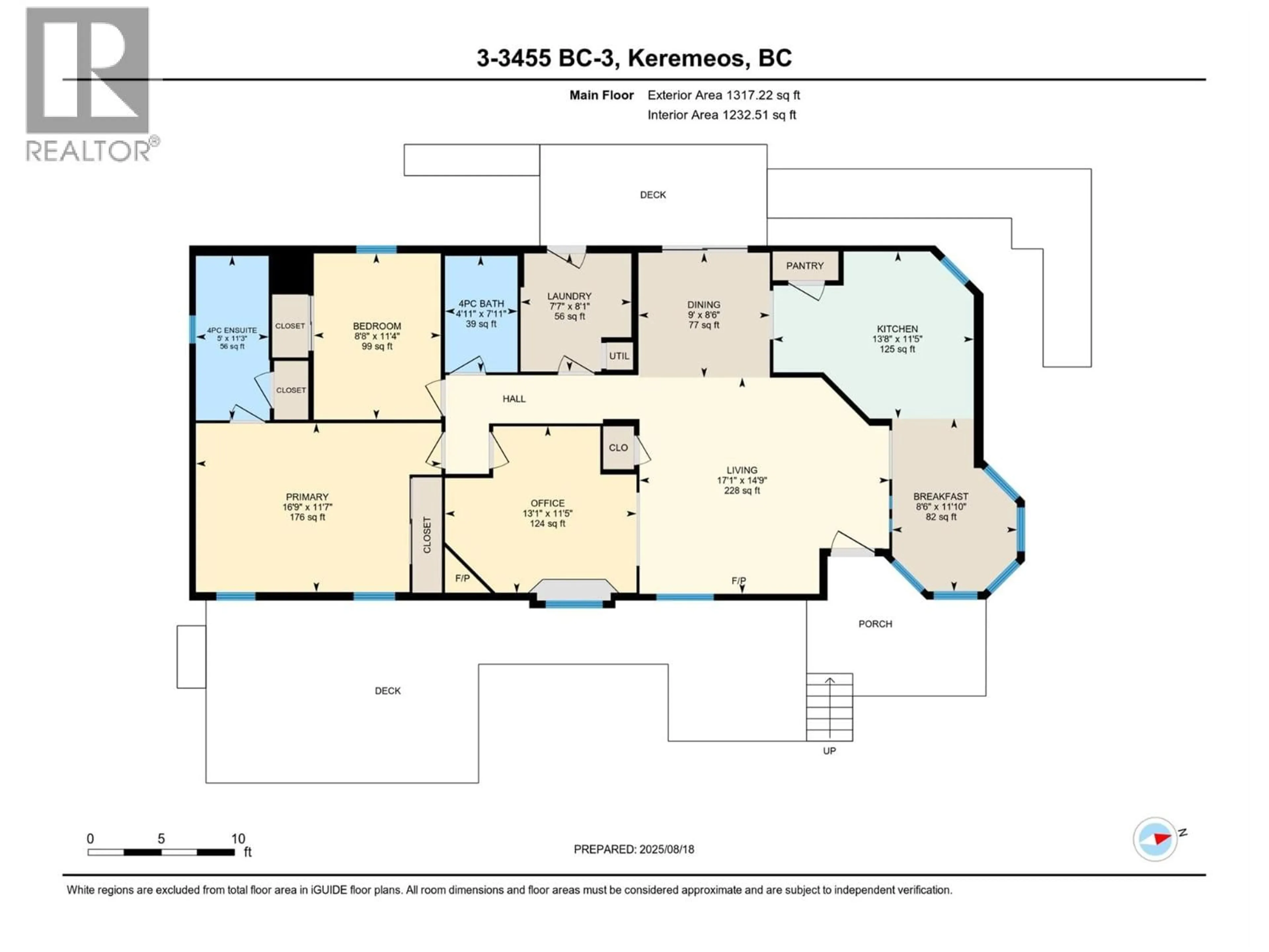 Floor plan for 3 - 3455 HIGHWAY 3 OTHER, Keremeos British Columbia V0X1N1