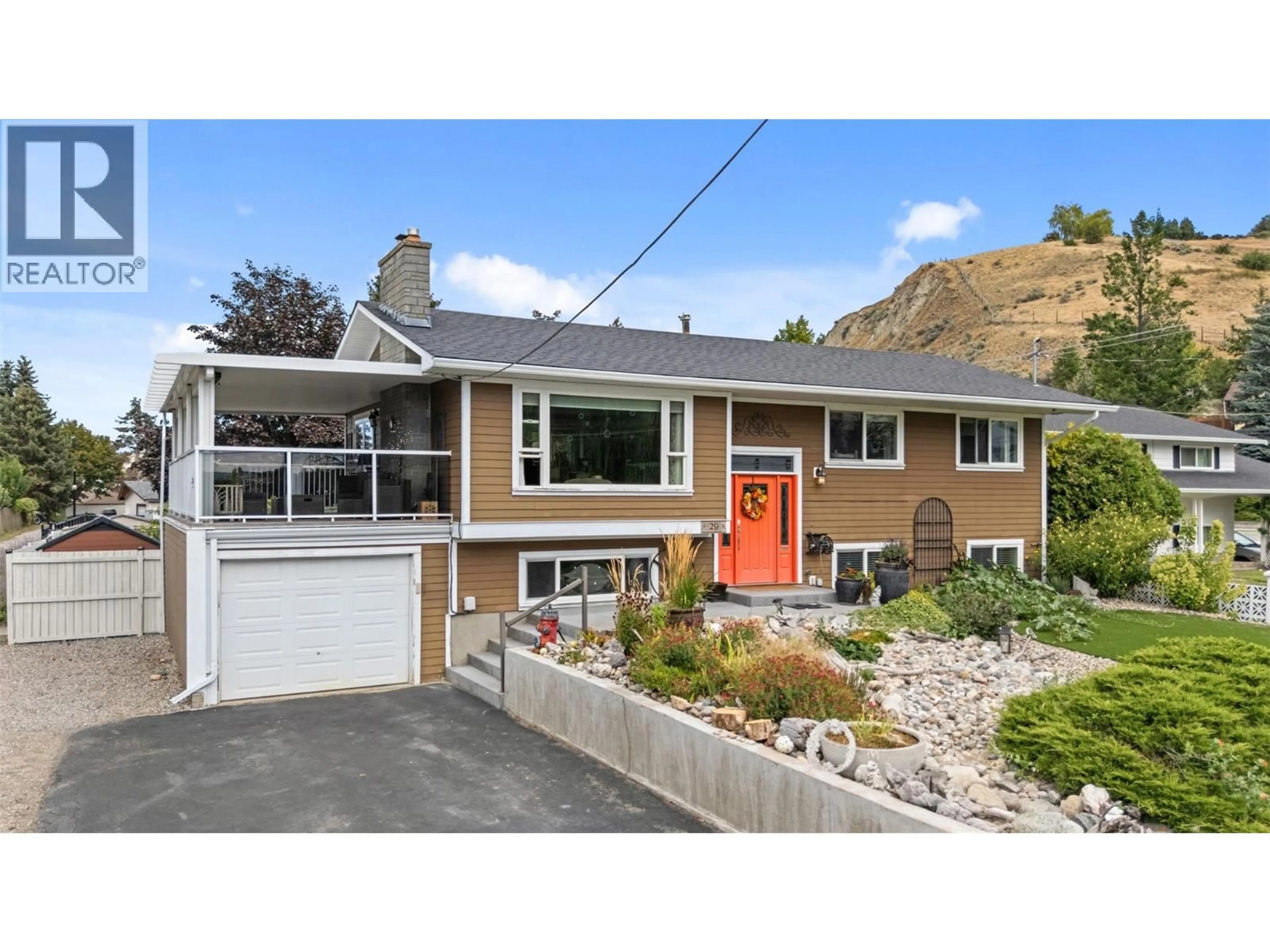 Home with vinyl exterior material, street for 29 LEE AVENUE, Penticton British Columbia V2A3V7