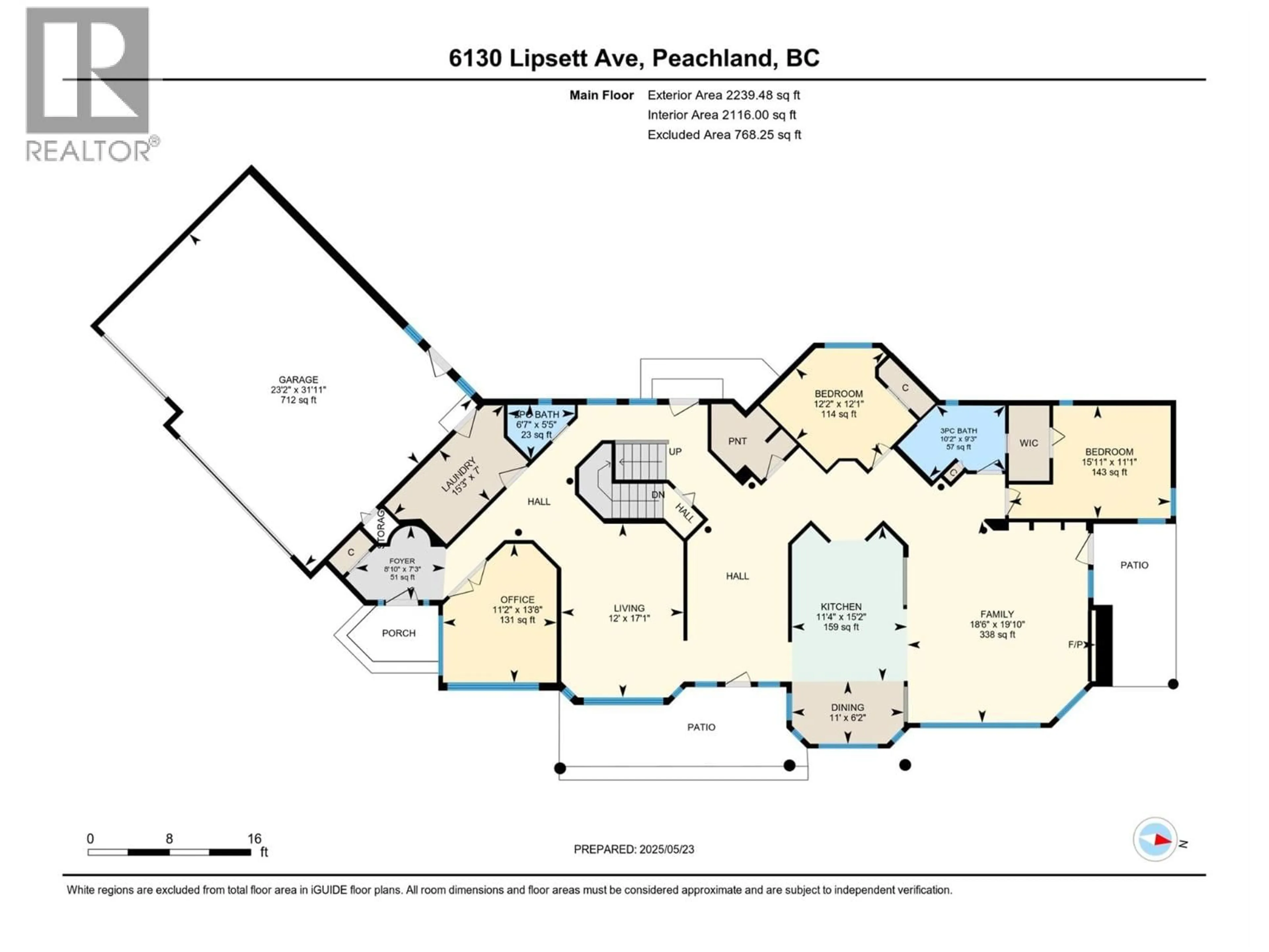 Floor plan for 6130 LIPSETT AVENUE, Peachland British Columbia V0H1X7