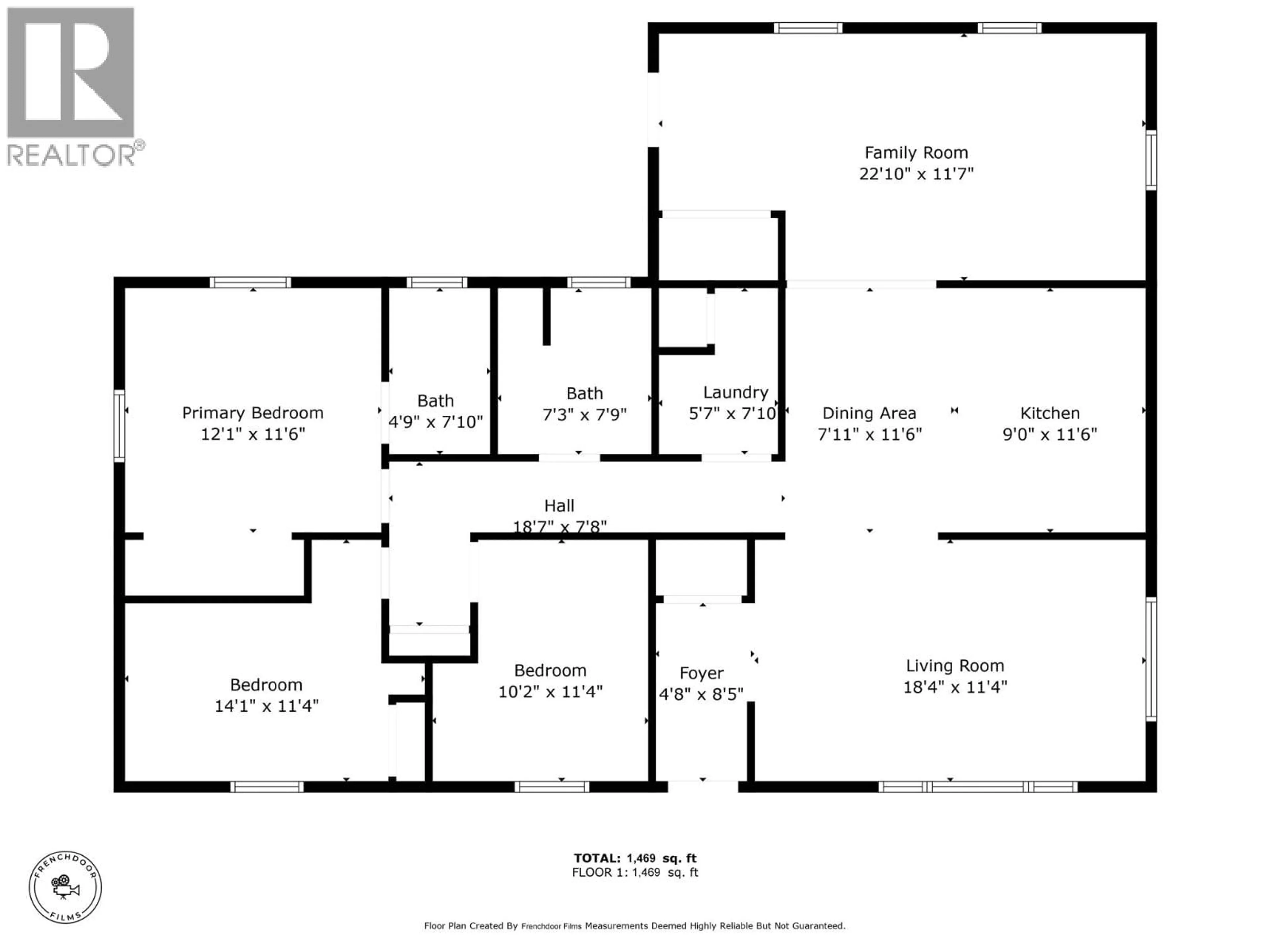 Floor plan for 23 - 1098 HOUSTON STREET, Merritt British Columbia V1K1C3