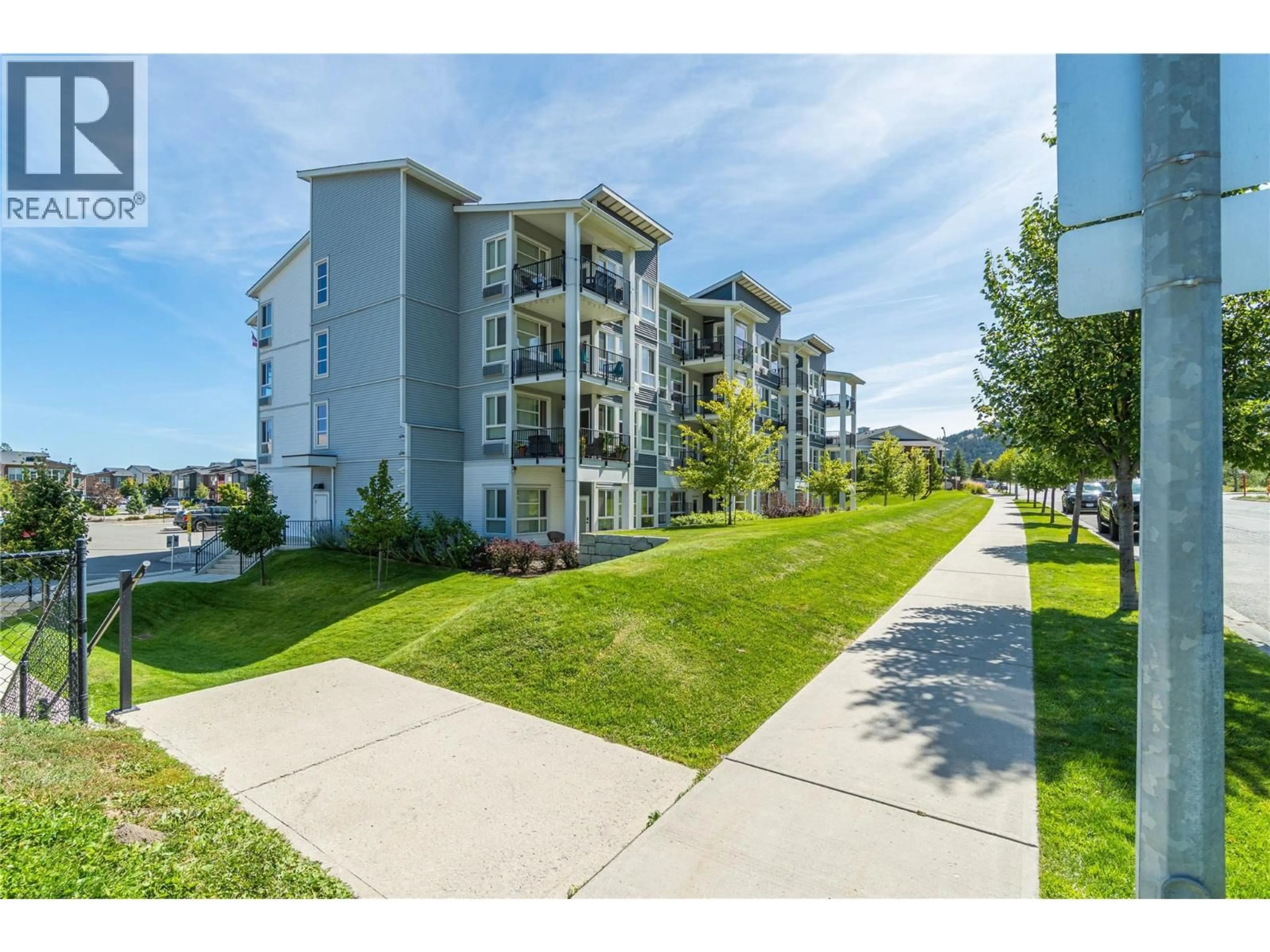 A pic from outside/outdoor area/front of a property/back of a property/a pic from drone, unknown for 308 - 1880 HUGH ALLAN DRIVE, Kamloops British Columbia V1S0E8