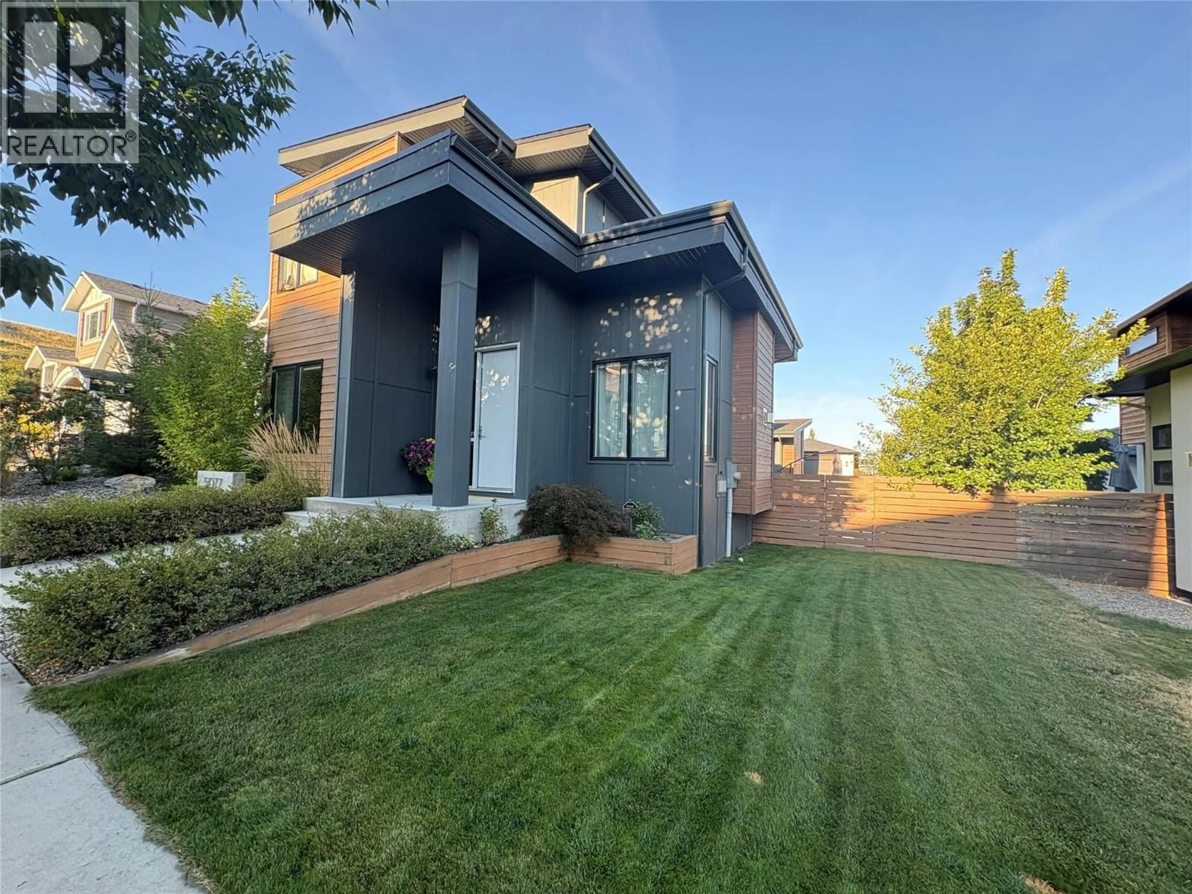 Home with brick exterior material, street for 5077 TWINFLOWER CRESCENT, Kelowna British Columbia V1W5L8