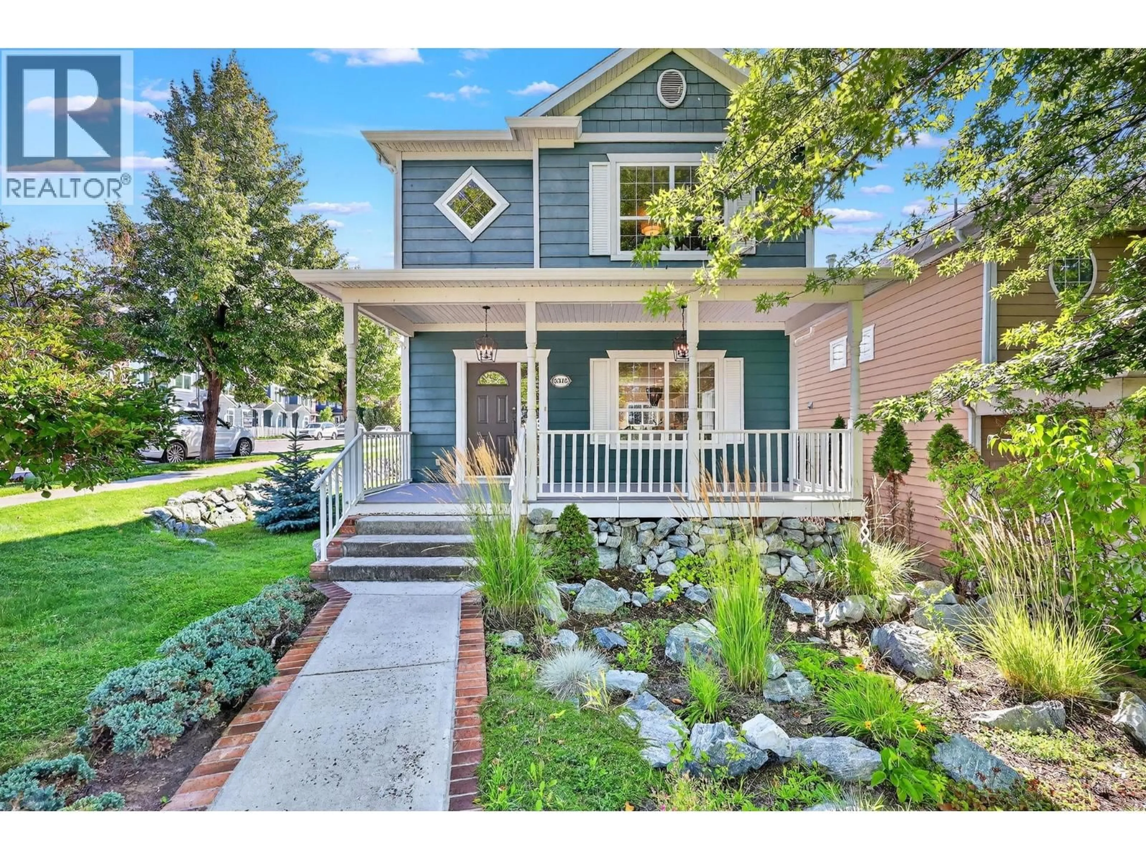 Home with vinyl exterior material, street for 5315 TIMBLE LANE, Kelowna British Columbia V1W4T9