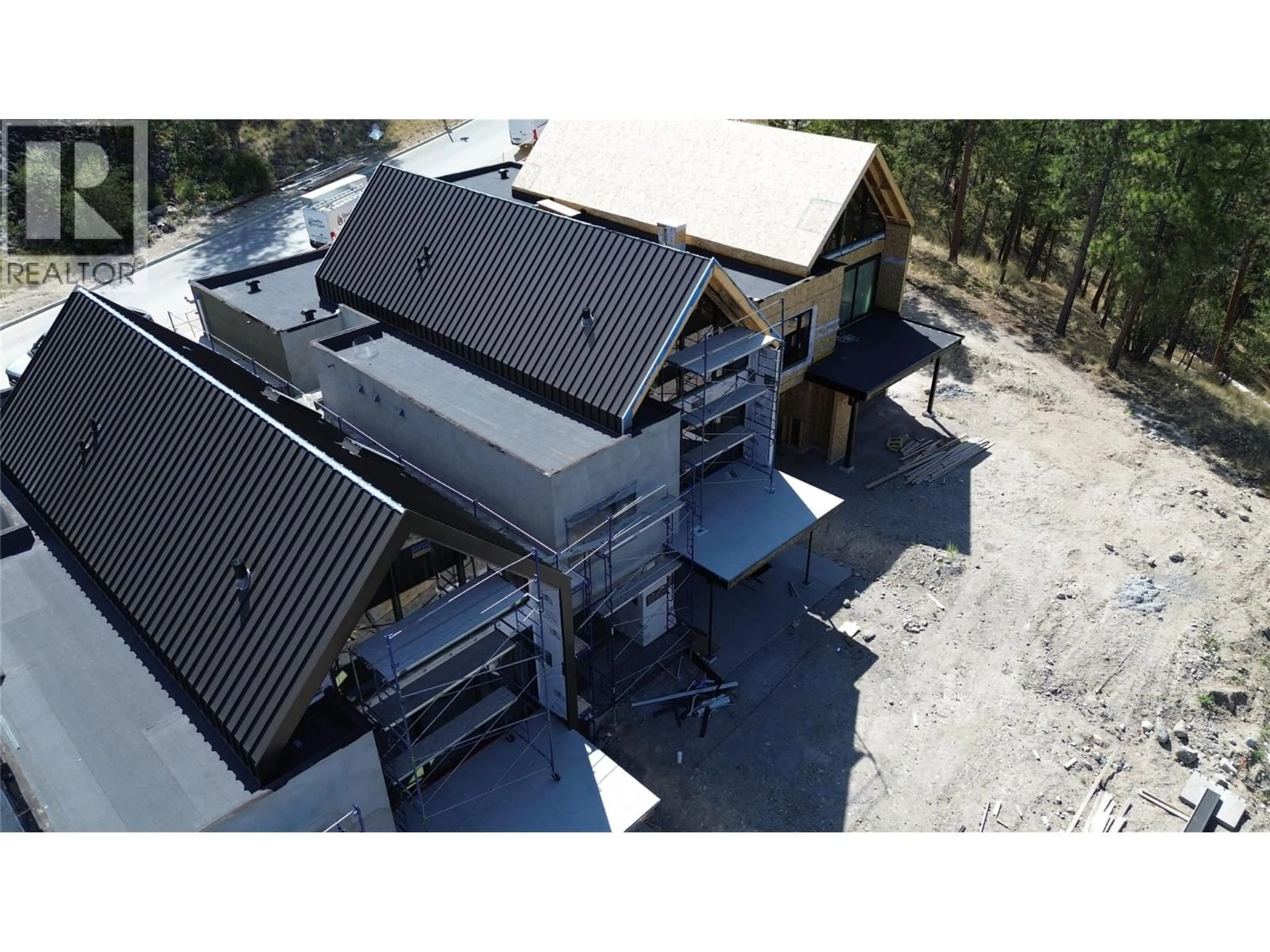 A pic from outside/outdoor area/front of a property/back of a property/a pic from drone, building for 3700 MCKINLEY BEACH DRIVE, Kelowna British Columbia V1V1G2