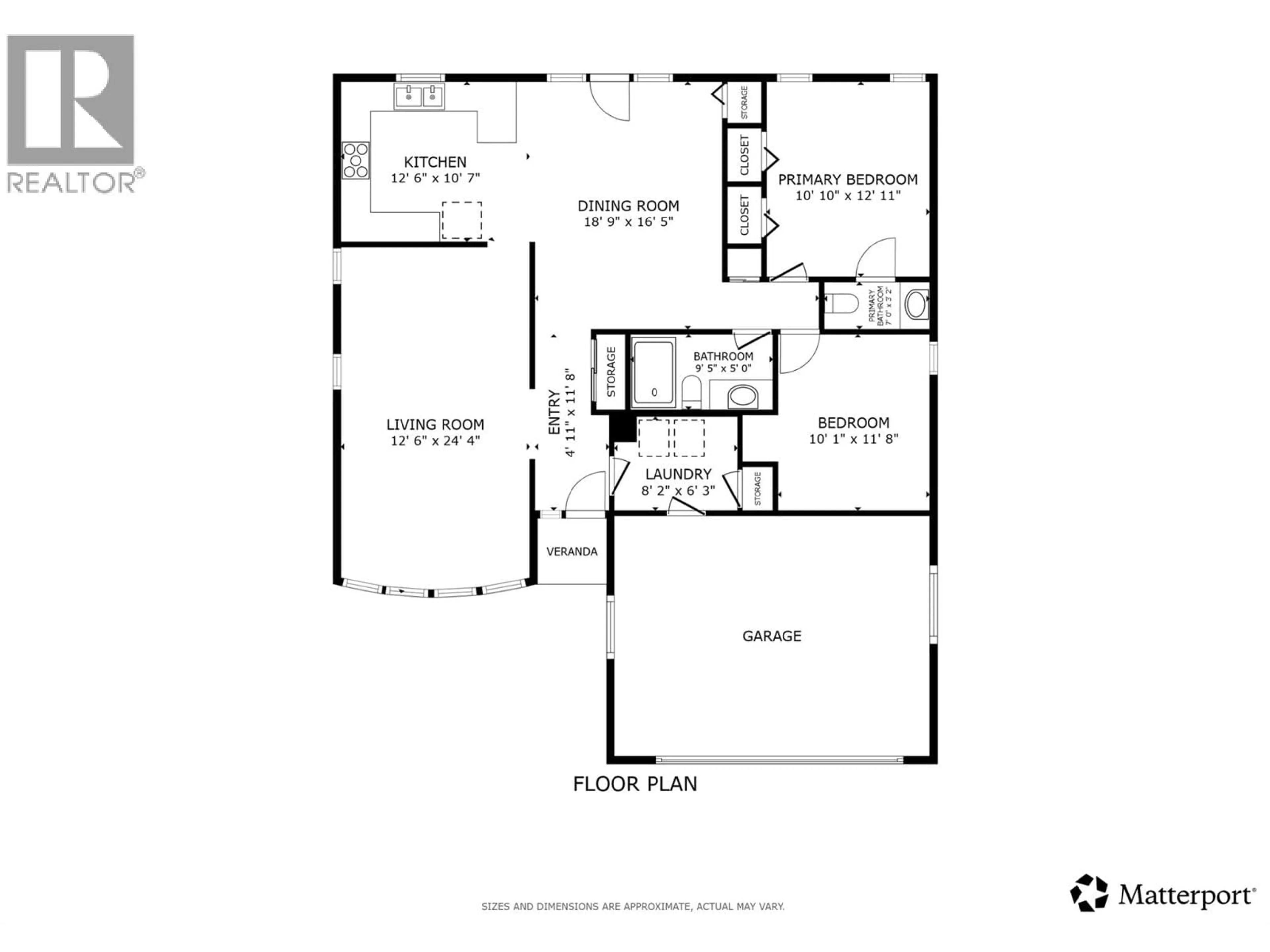 Floor plan for 796 HOLLYWOOD ROAD NORTH, Kelowna British Columbia V1X5Y7