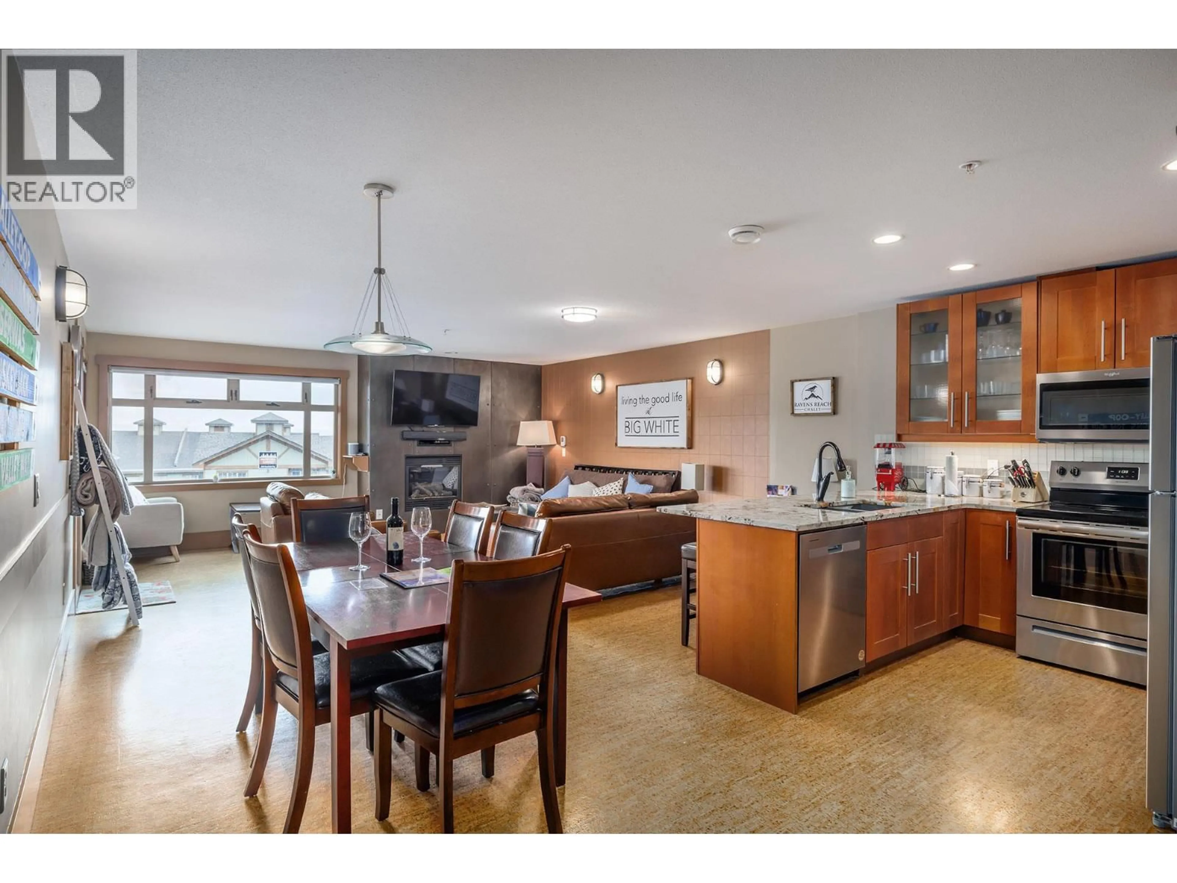 Open concept kitchen, unknown for 208 - 5030 SNOWBIRD WAY, Big White British Columbia V1P1T4