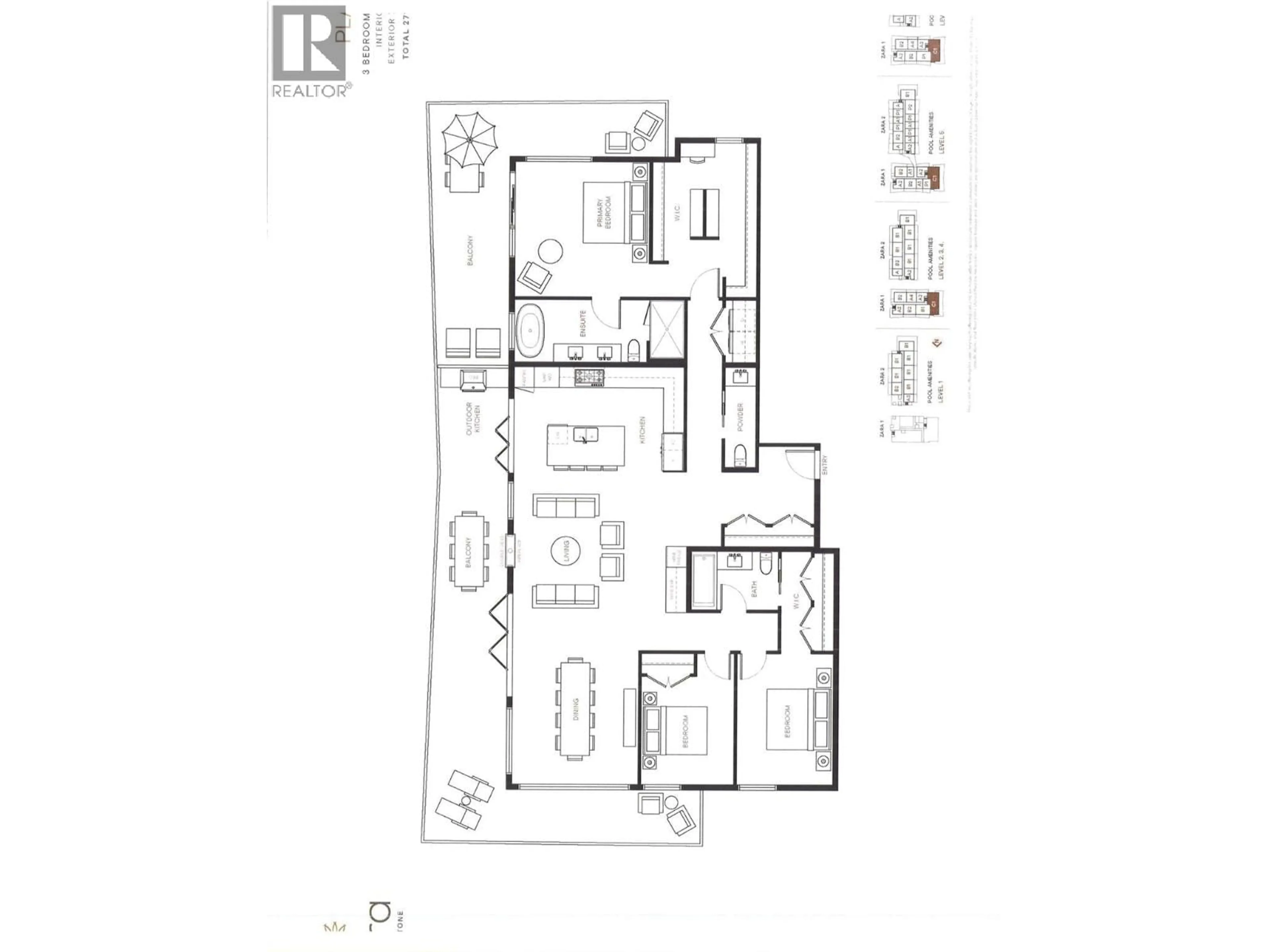 Floor plan for 204 - 9654 BENCHLAND DRIVE, Lake Country British Columbia V4V1N3