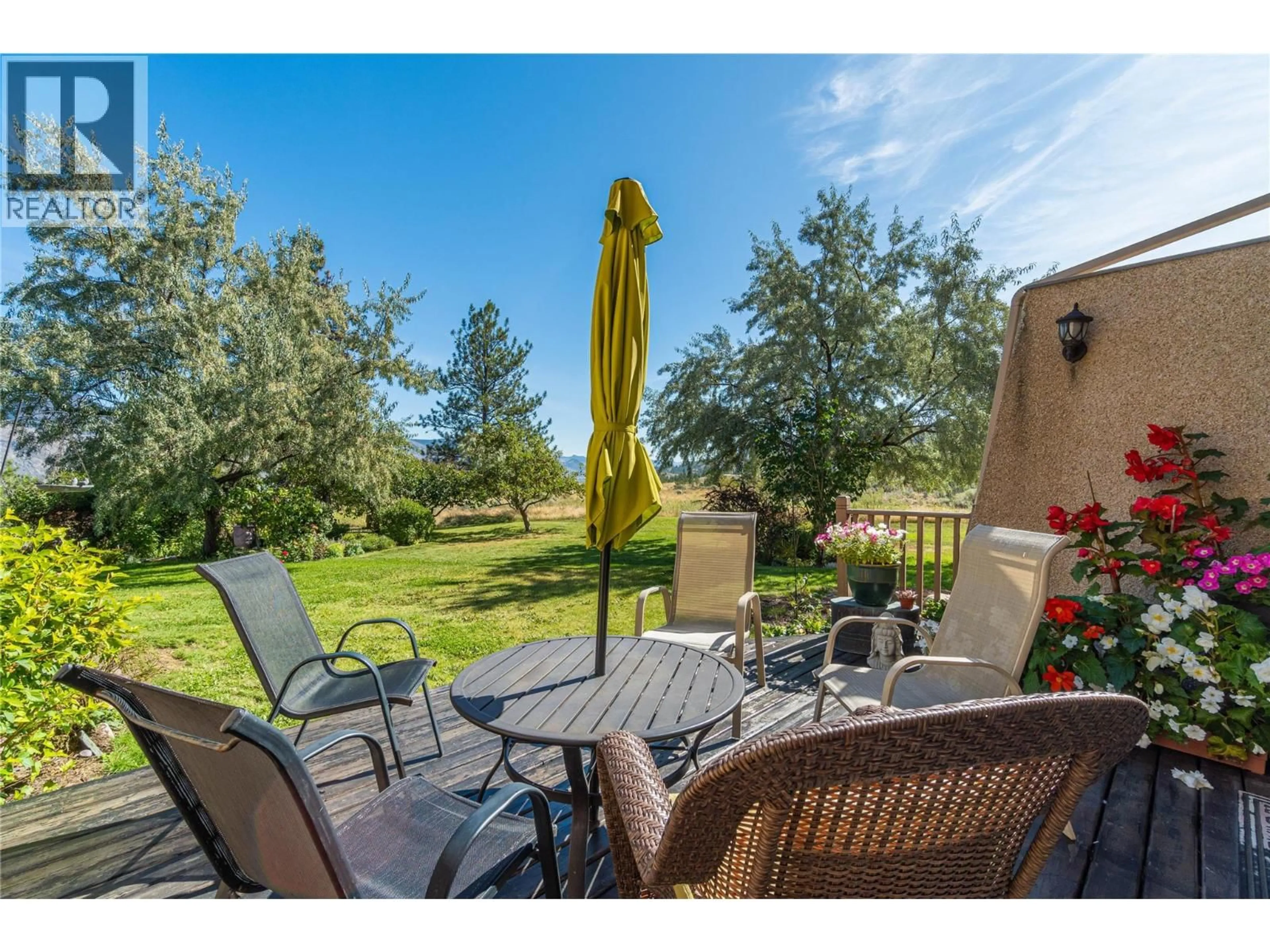 Patio, water/lake/river/ocean view for 12 - 1555 SUMMIT DRIVE, Kamloops British Columbia V2E1E9