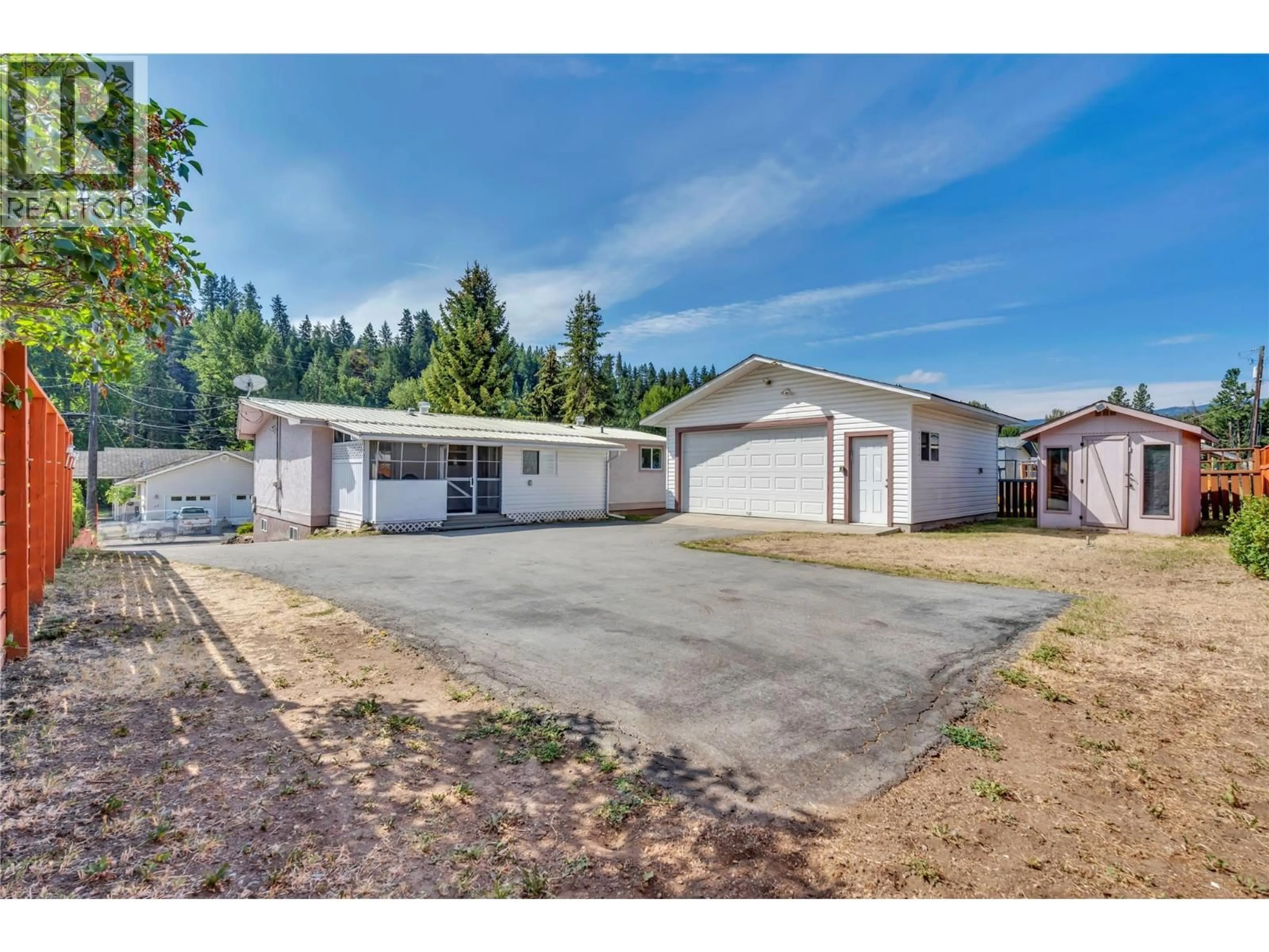 A pic from outside/outdoor area/front of a property/back of a property/a pic from drone, street for 469 CORINA AVENUE, Princeton British Columbia V0X1W0