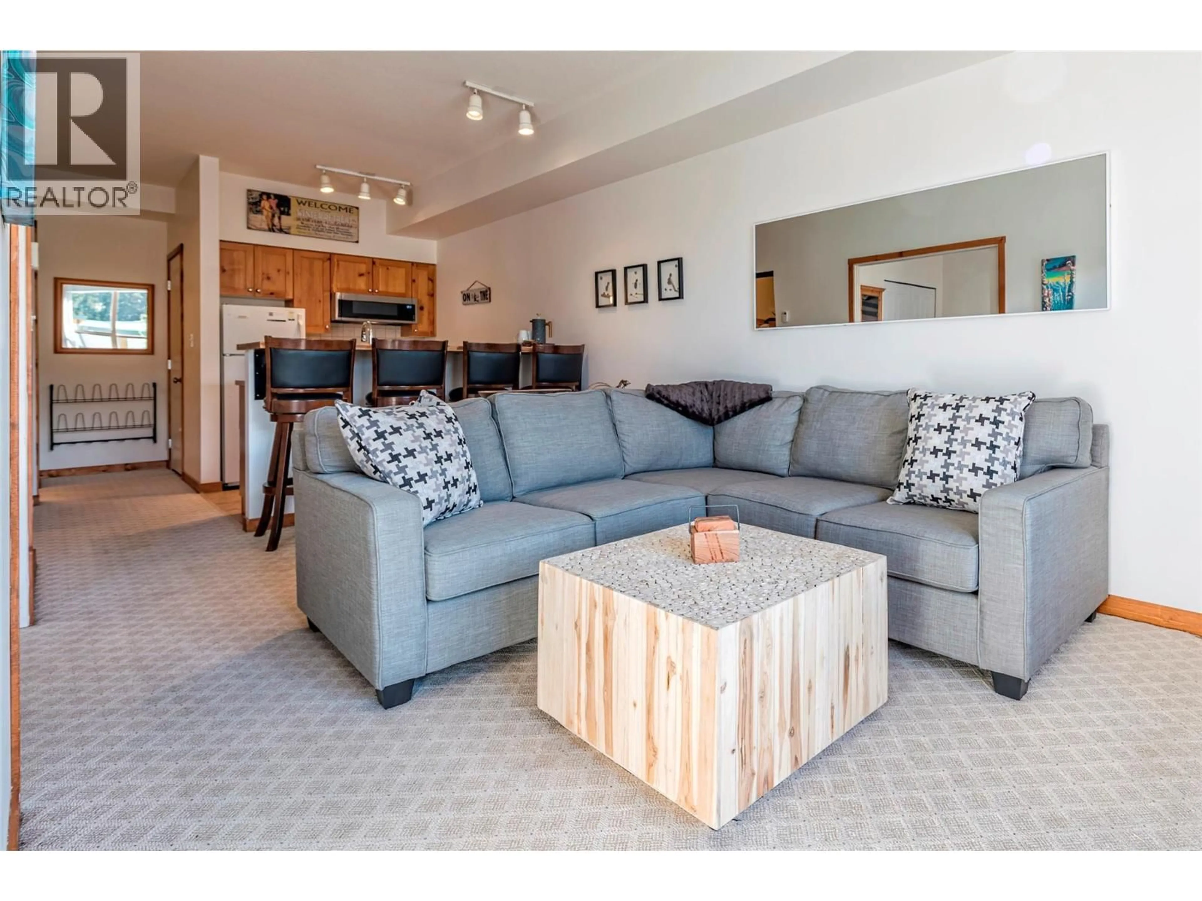 Living room with furniture, unknown for 107 - 9804 SILVER STAR ROAD, Vernon British Columbia V1B3X1