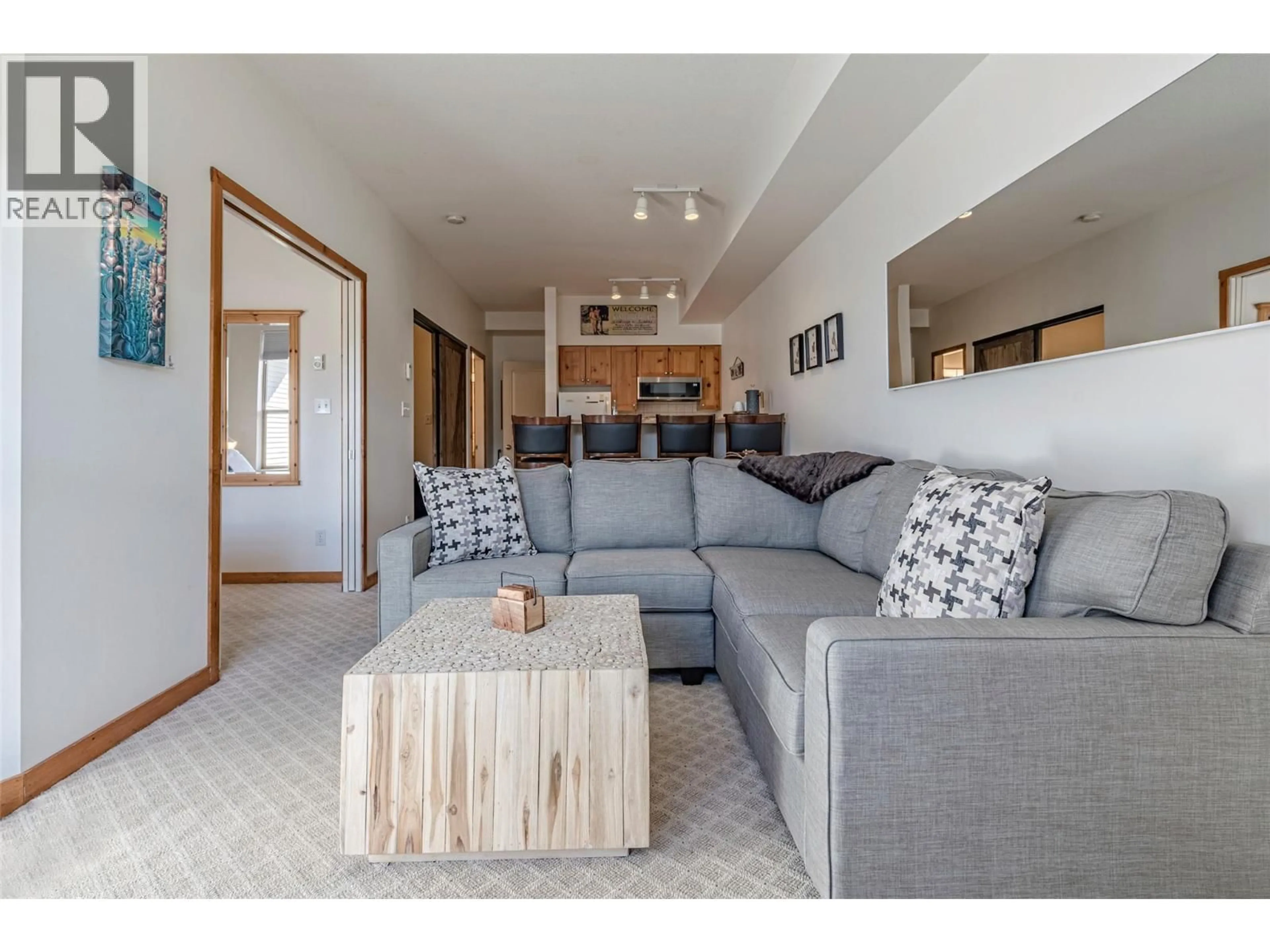 Living room with furniture, unknown for 107 - 9804 SILVER STAR ROAD, Vernon British Columbia V1B3X1