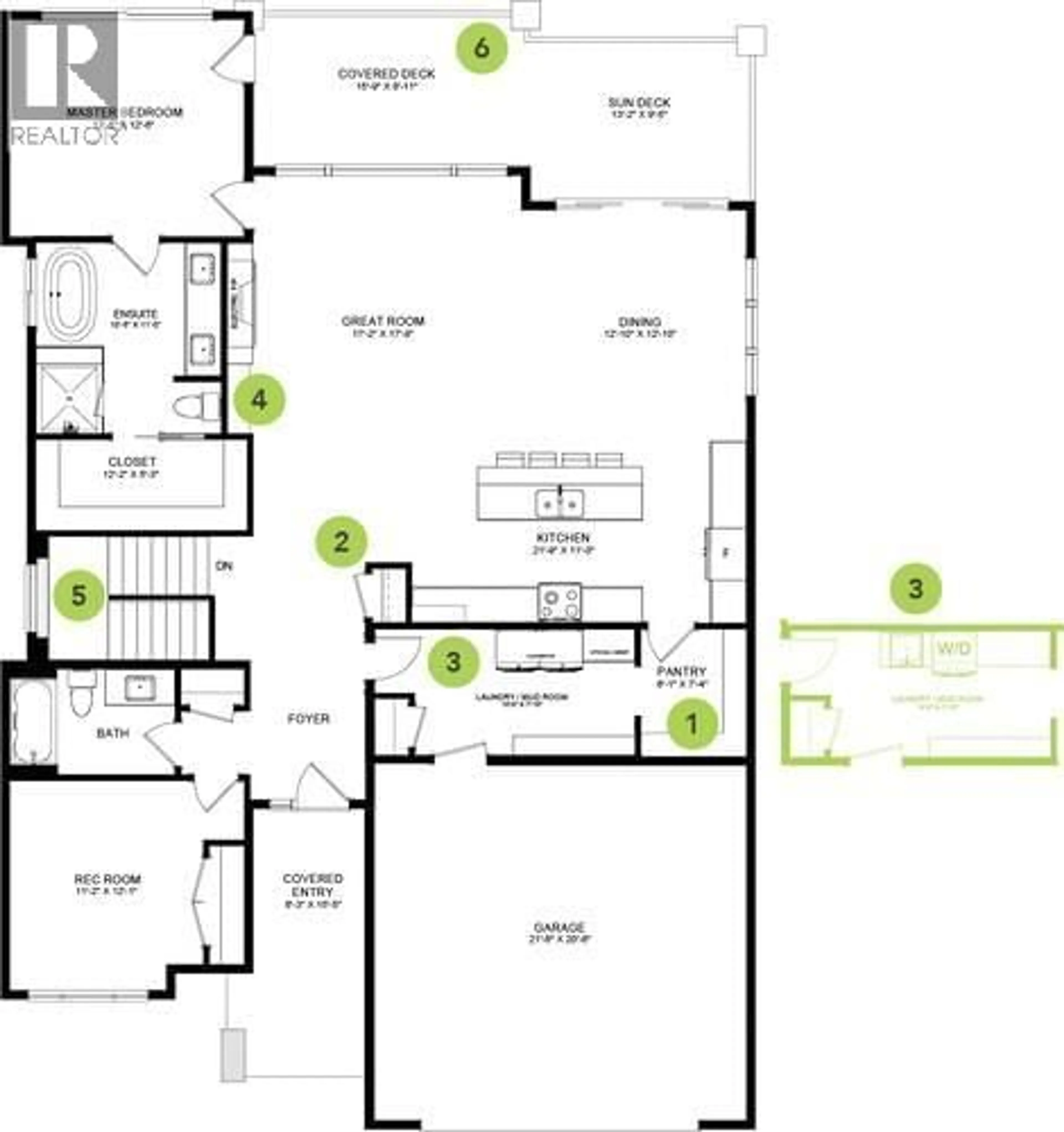 Floor plan for 1070 EMSLIE STREET, Kelowna British Columbia V1W0C3