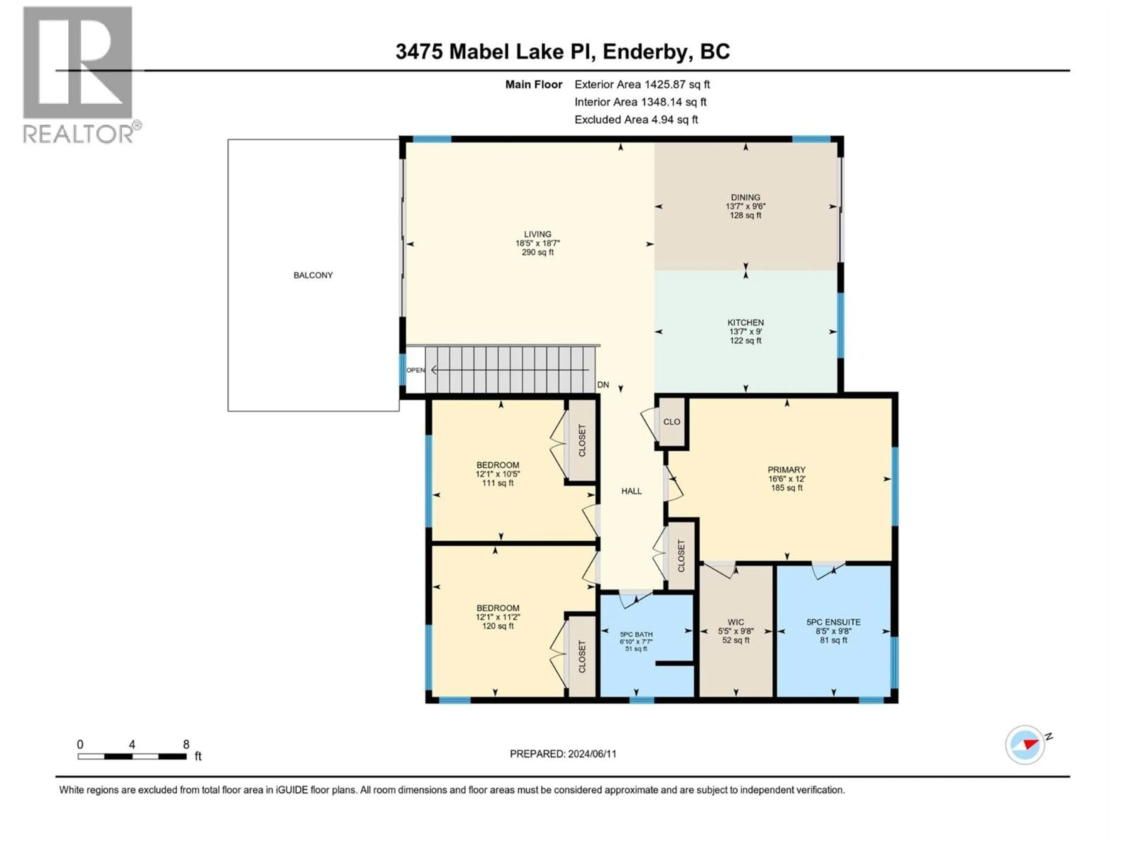 Floor plan for 3475 MABEL LAKE PLACE, Enderby British Columbia V0E1V5