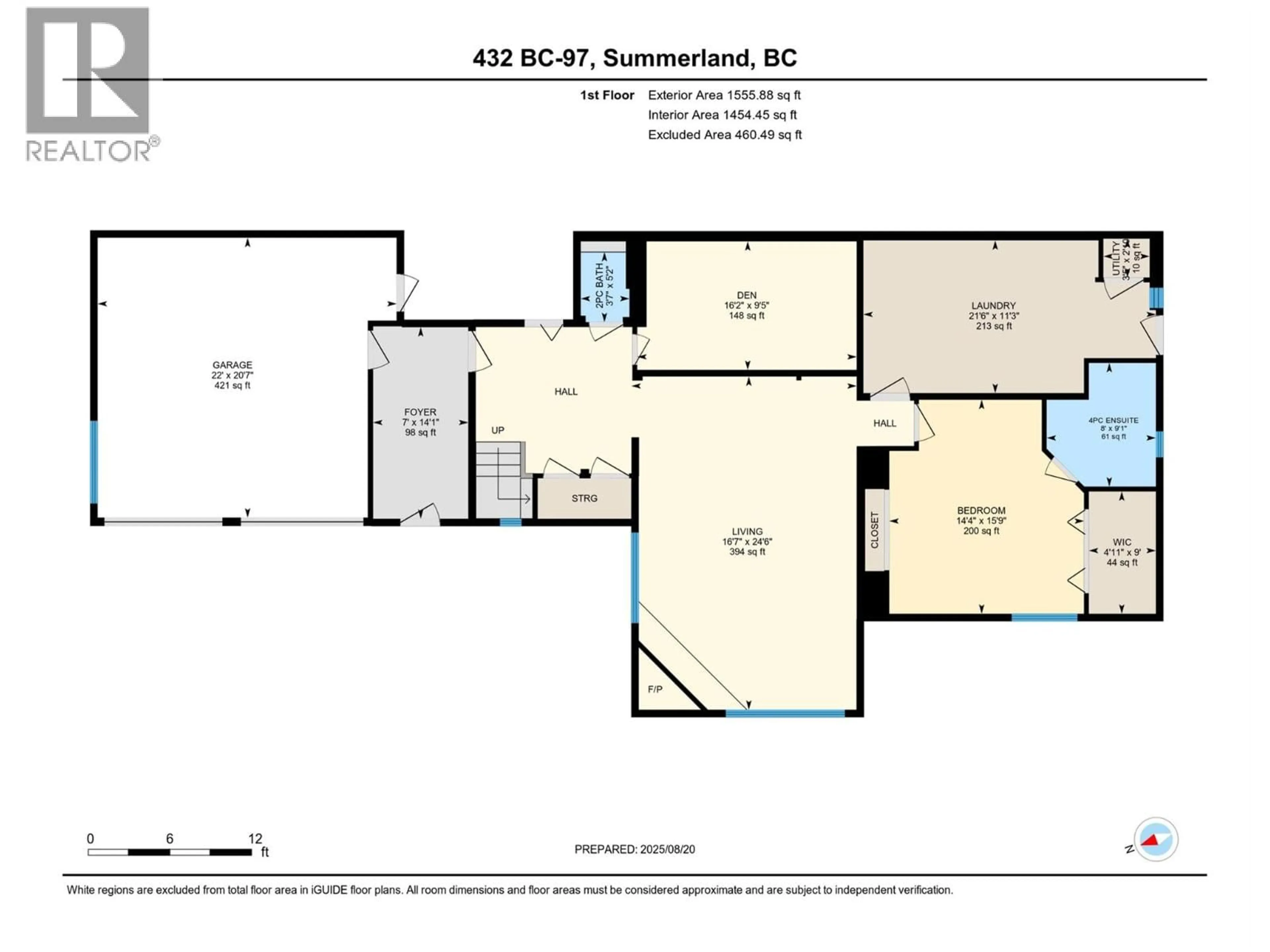 Floor plan for 432 HWY 97 HIGHWAY, Summerland British Columbia V0H1Z6