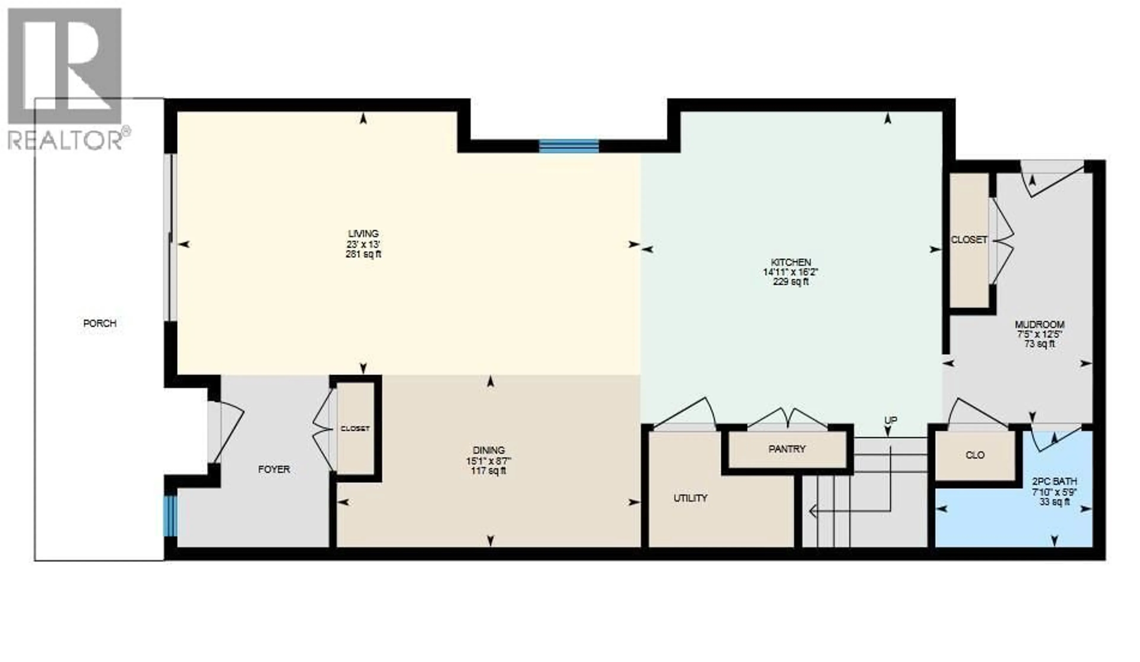 Floor plan for 1064 LAWSON AVENUE, Kelowna British Columbia V1Y6T4