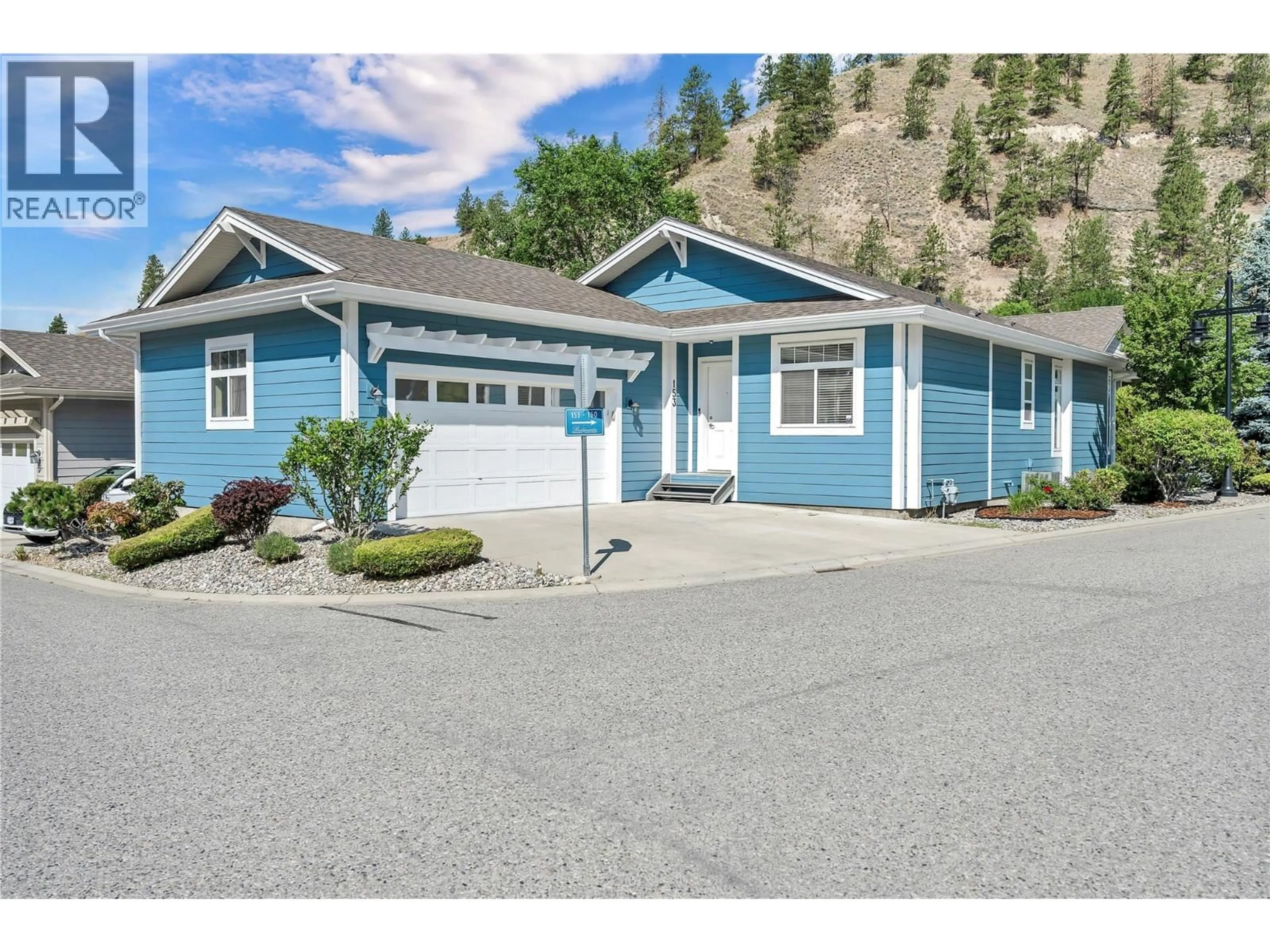 Home with vinyl exterior material, street for 153 - 1675 PENTICTON AVENUE, Penticton British Columbia V2A2N3