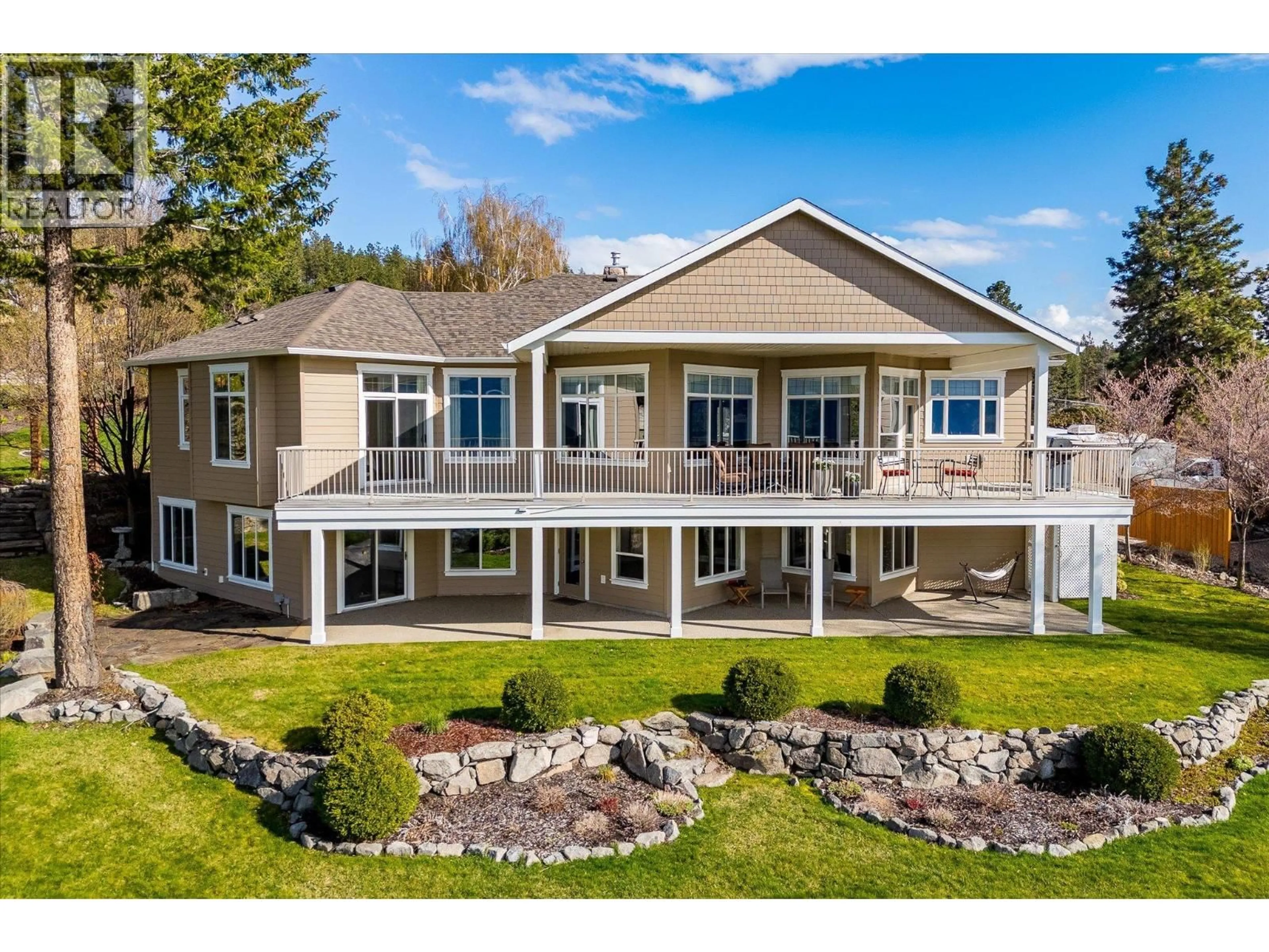 Home with vinyl exterior material, water/lake/river/ocean view for 60 - 10726 NIGHTHAWK ROAD, Lake Country British Columbia V4V2K7