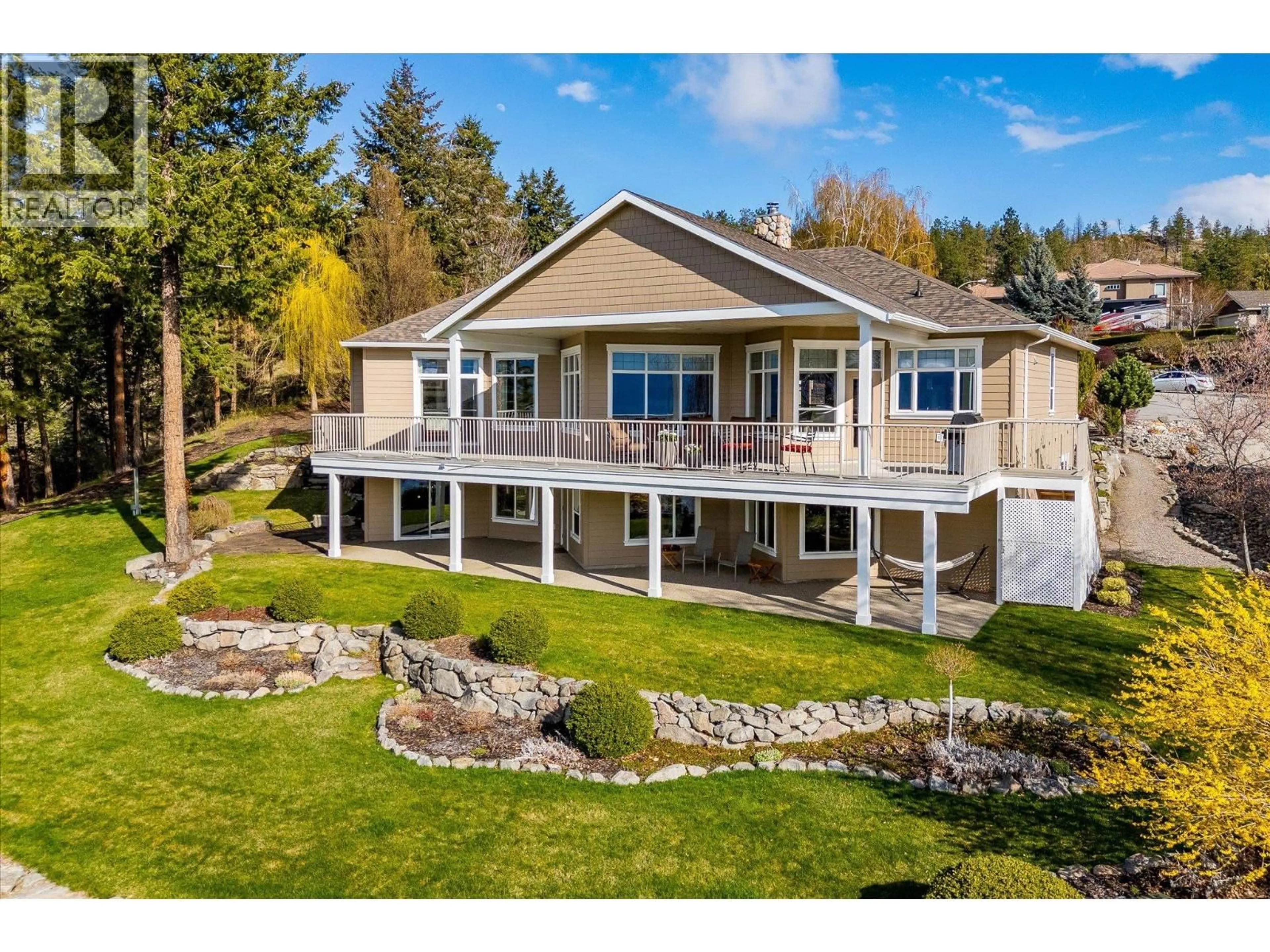 Home with vinyl exterior material, water/lake/river/ocean view for 60 - 10726 NIGHTHAWK ROAD, Lake Country British Columbia V4V2K7