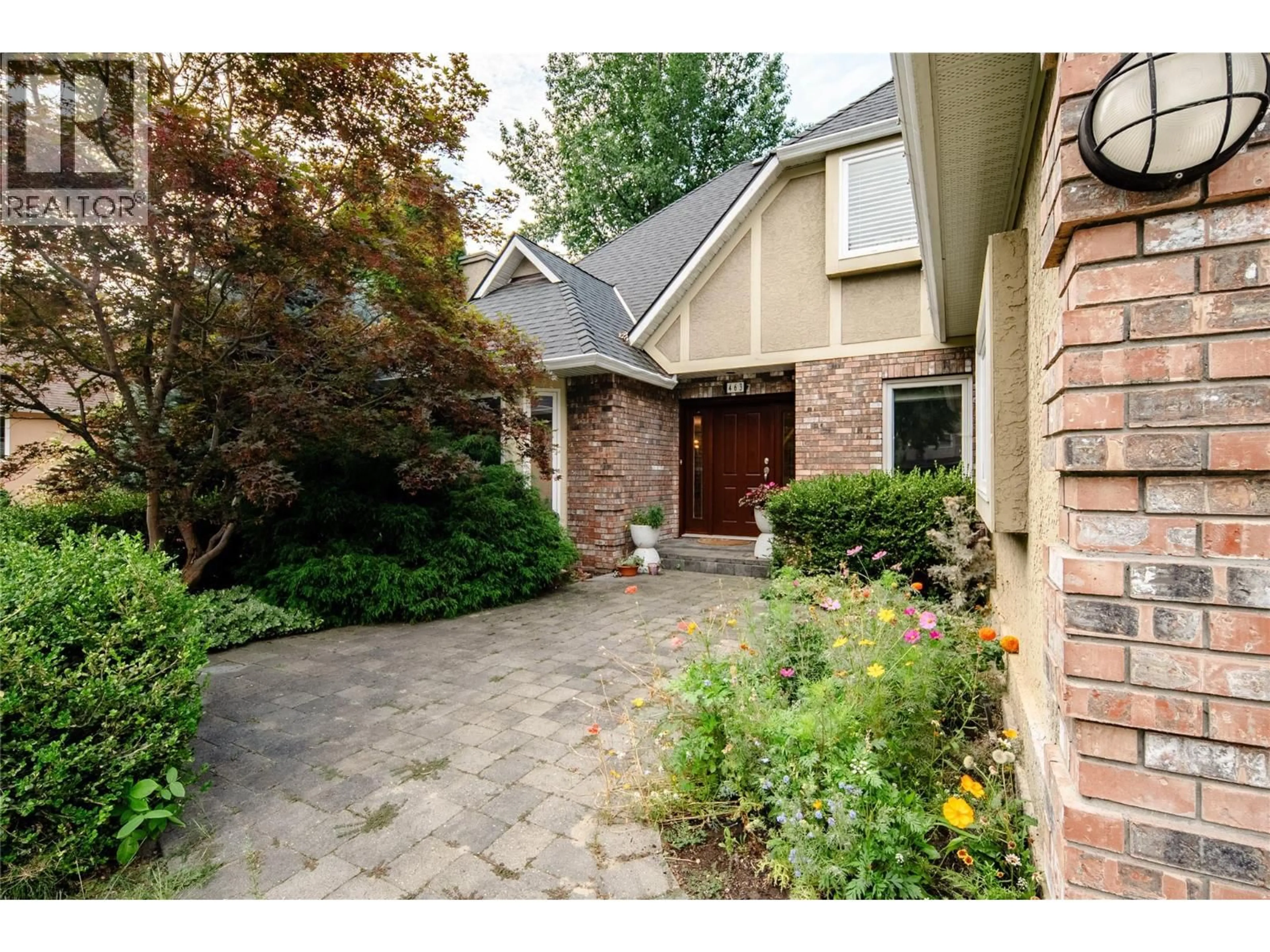 Home with brick exterior material, street for 463 CASCIA DRIVE, Kelowna British Columbia V1W3C7
