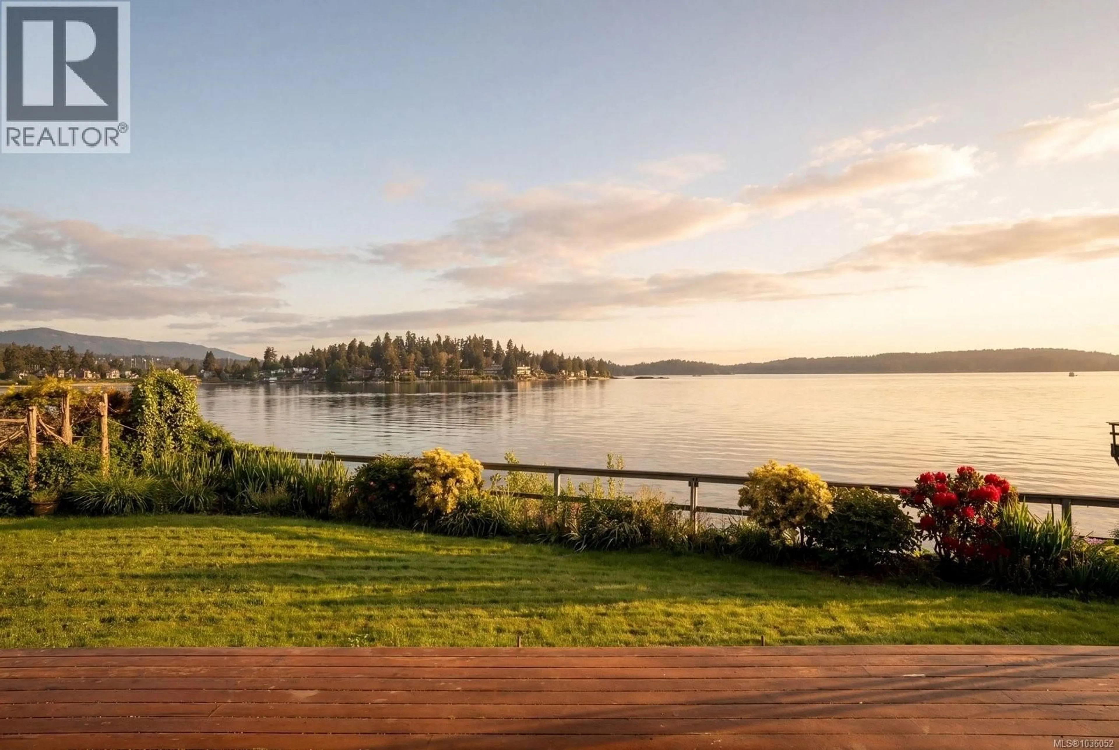 Patio, water/lake/river/ocean view for 2444 WHIDBY LANE, Sidney British Columbia V8L2K3