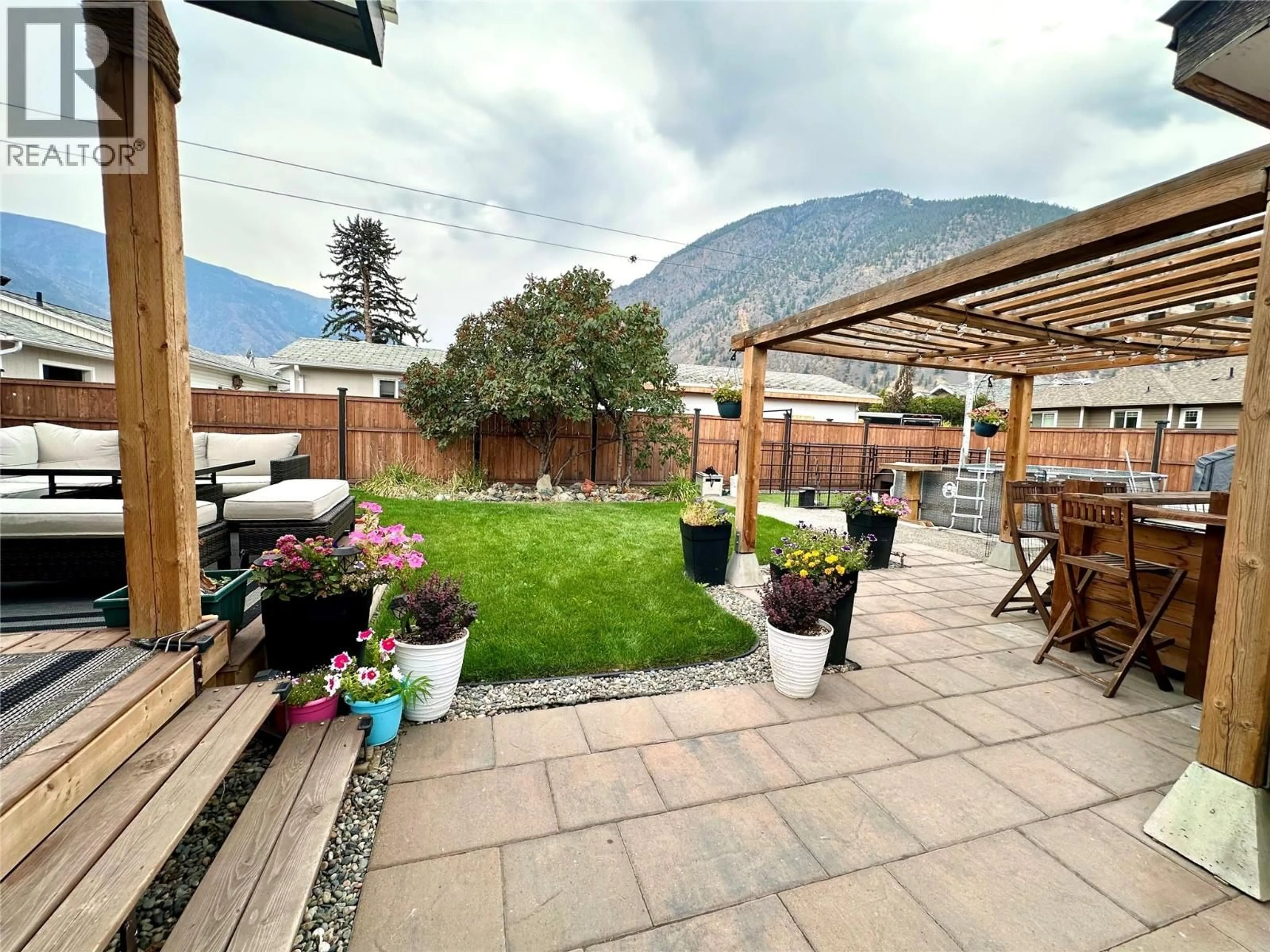 Patio, mountain view for 310 6TH AVENUE, Keremeos British Columbia V0X1N3