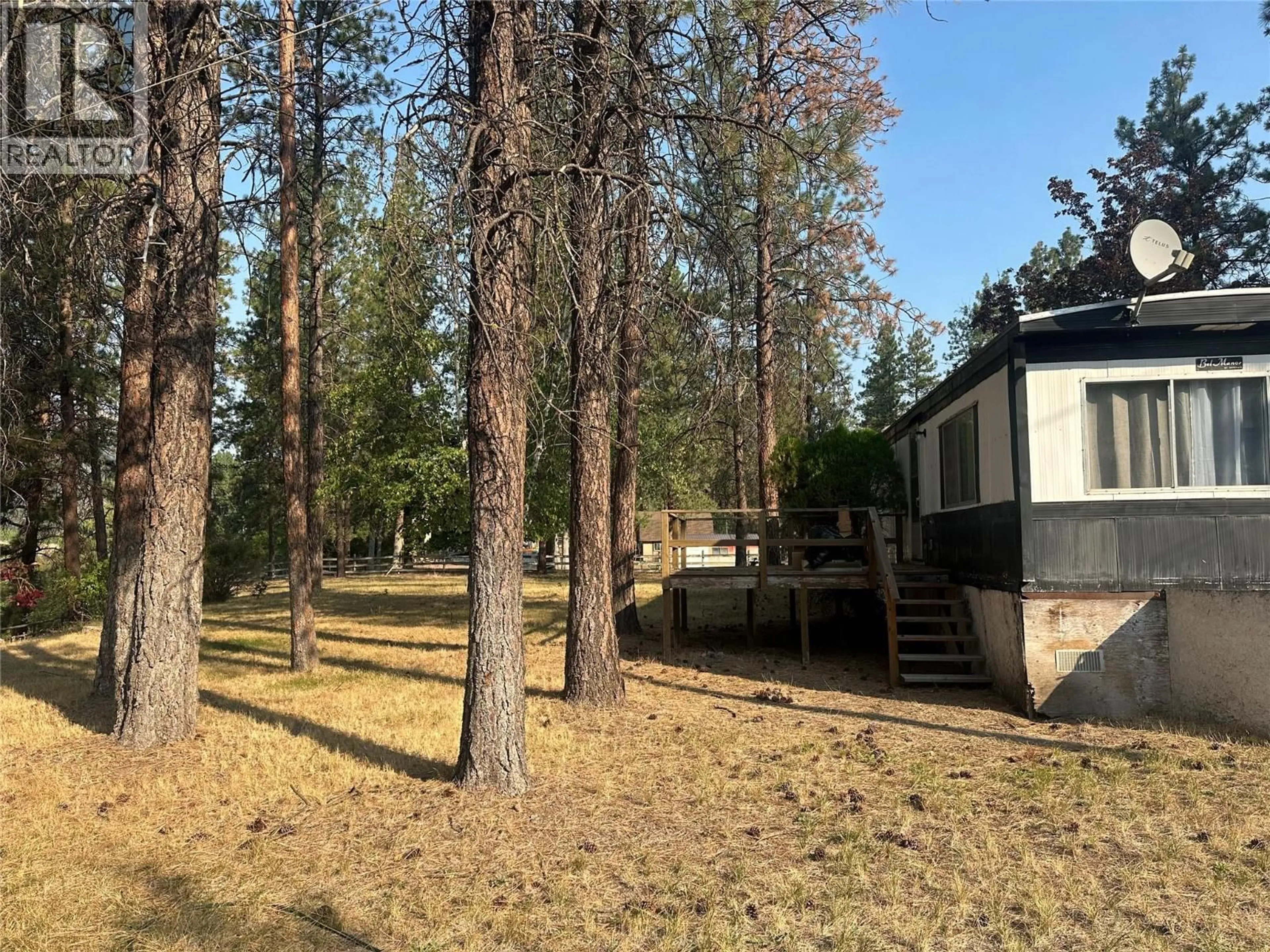 A pic from outside/outdoor area/front of a property/back of a property/a pic from drone, forest/trees view for 871 GREEN LAKE ROAD, Oliver British Columbia V0H1T5